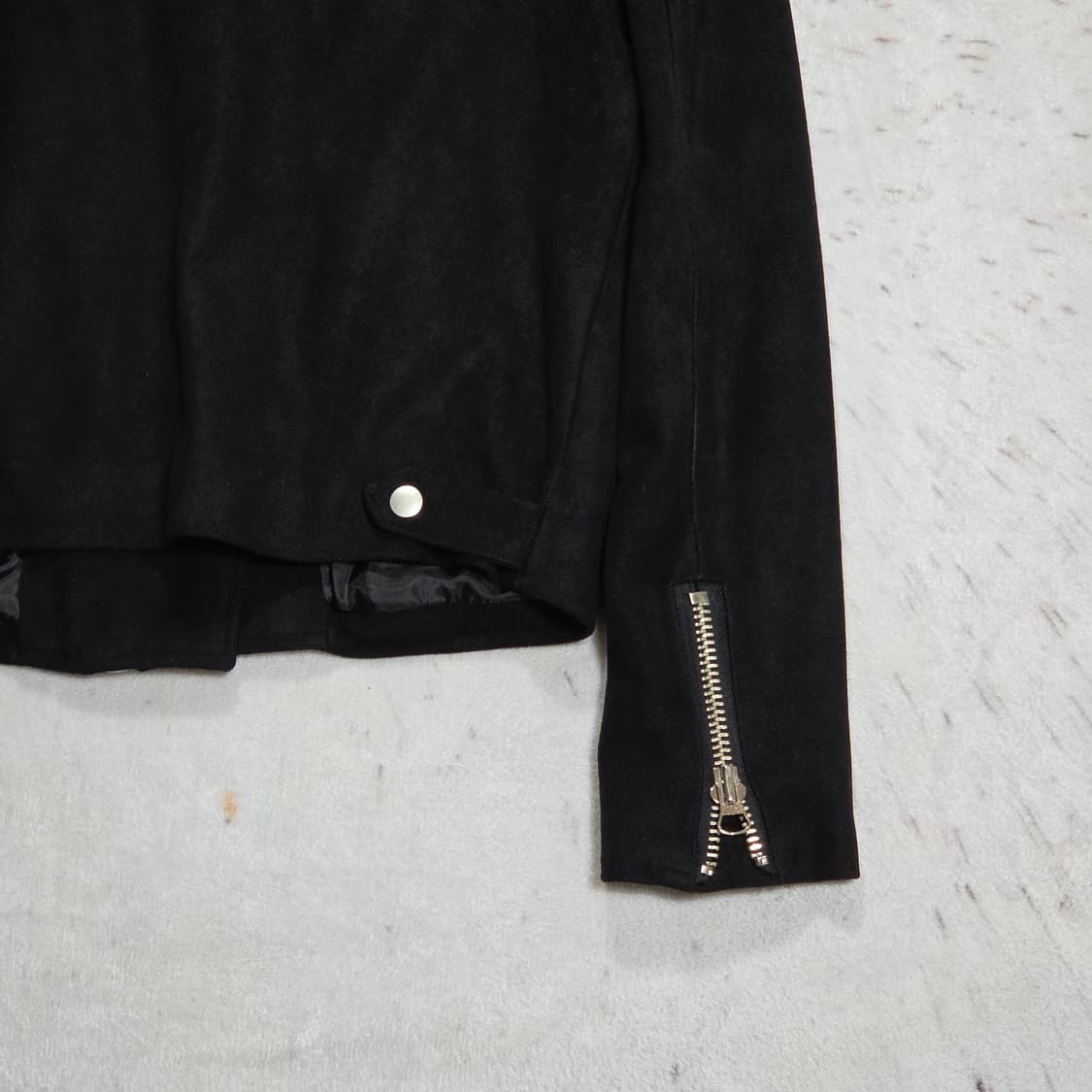빈티지 스웨이드 블랙 라이더 자켓 상품이미지6