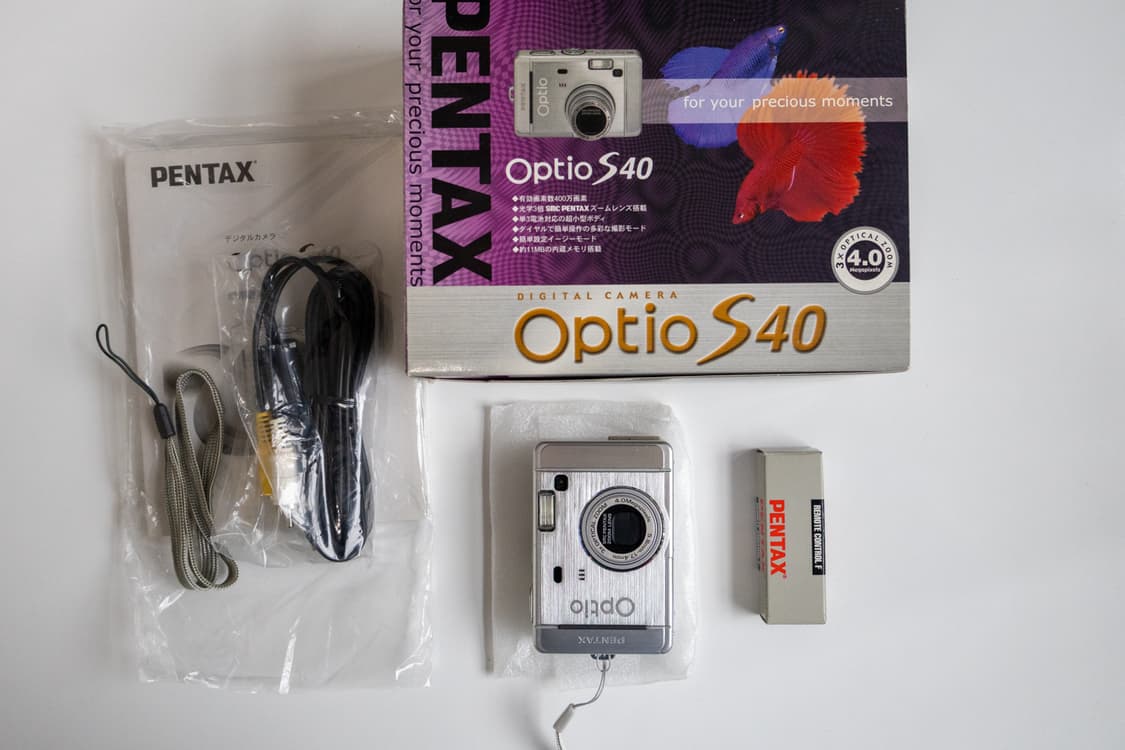 Pentax Optio S40 / 빈티지 디지털 카메라 상품이미지9