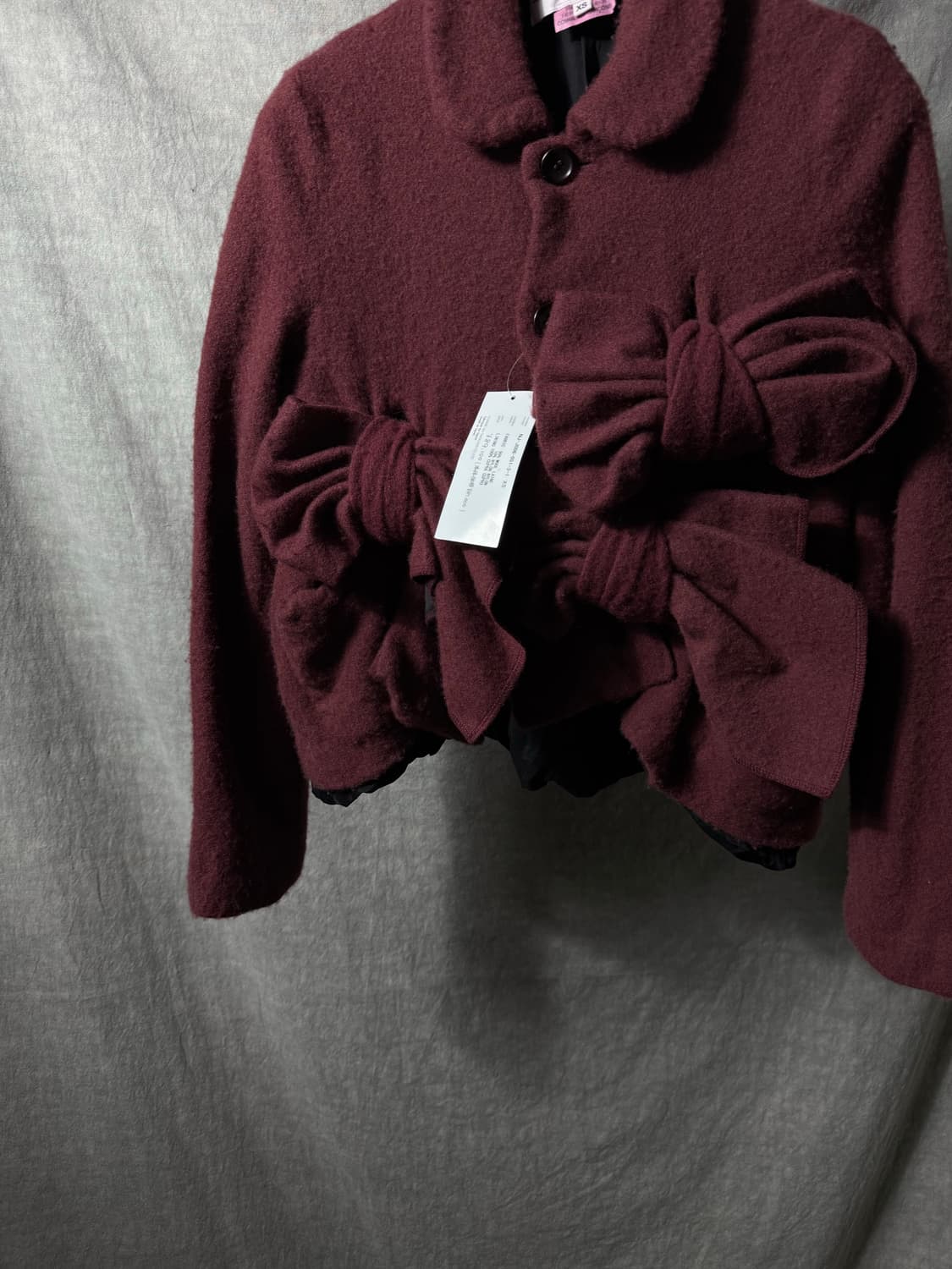 Comme des Garçons Girl Ribon Wool Jacket 상품이미지4