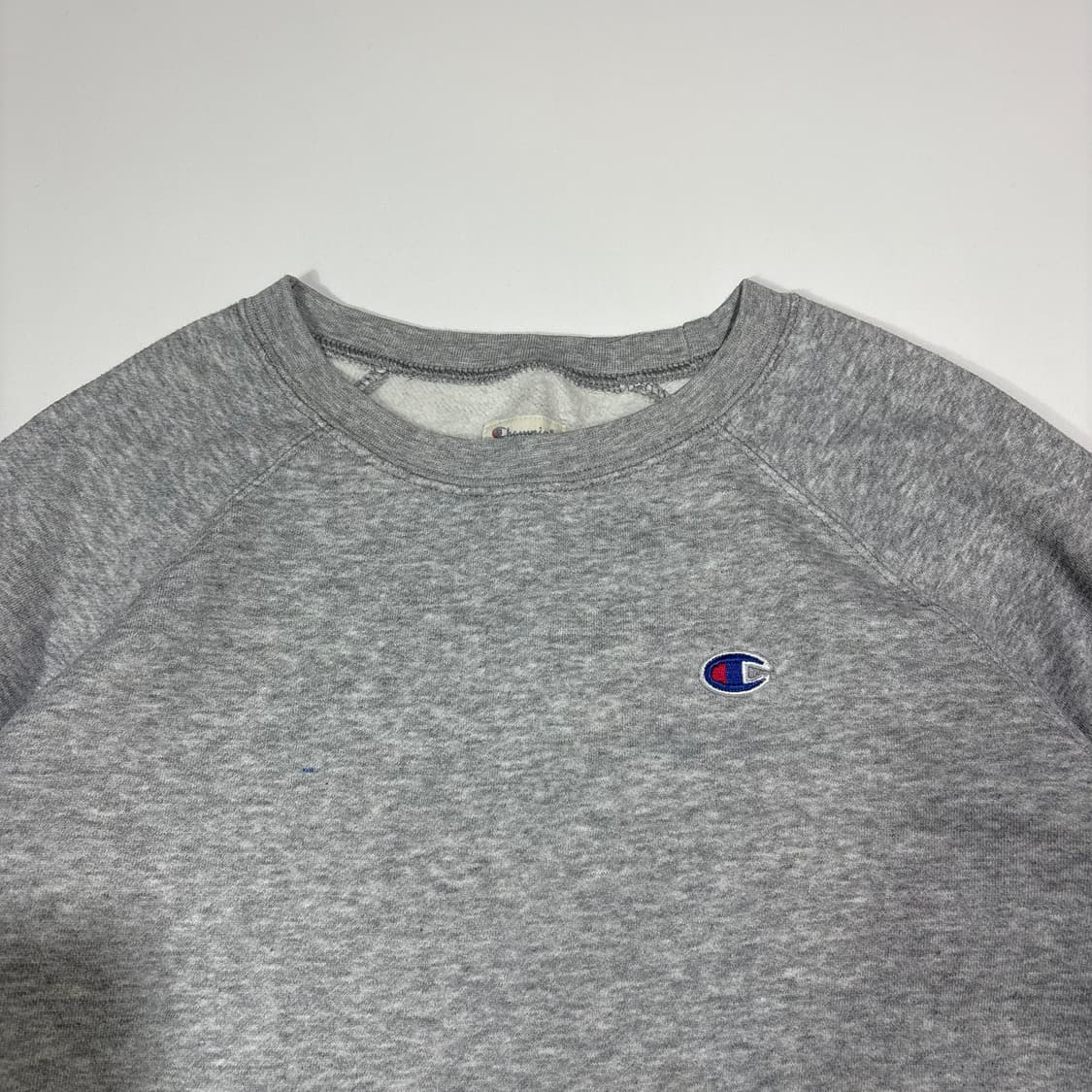 챔피온 그레이 로고 맨투맨 상품이미지3