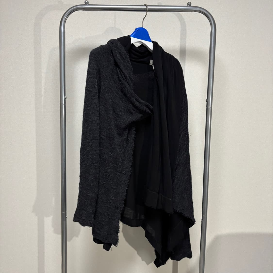 2) 요지 야마모토 레이어 니트 가디건 자켓 상품이미지3