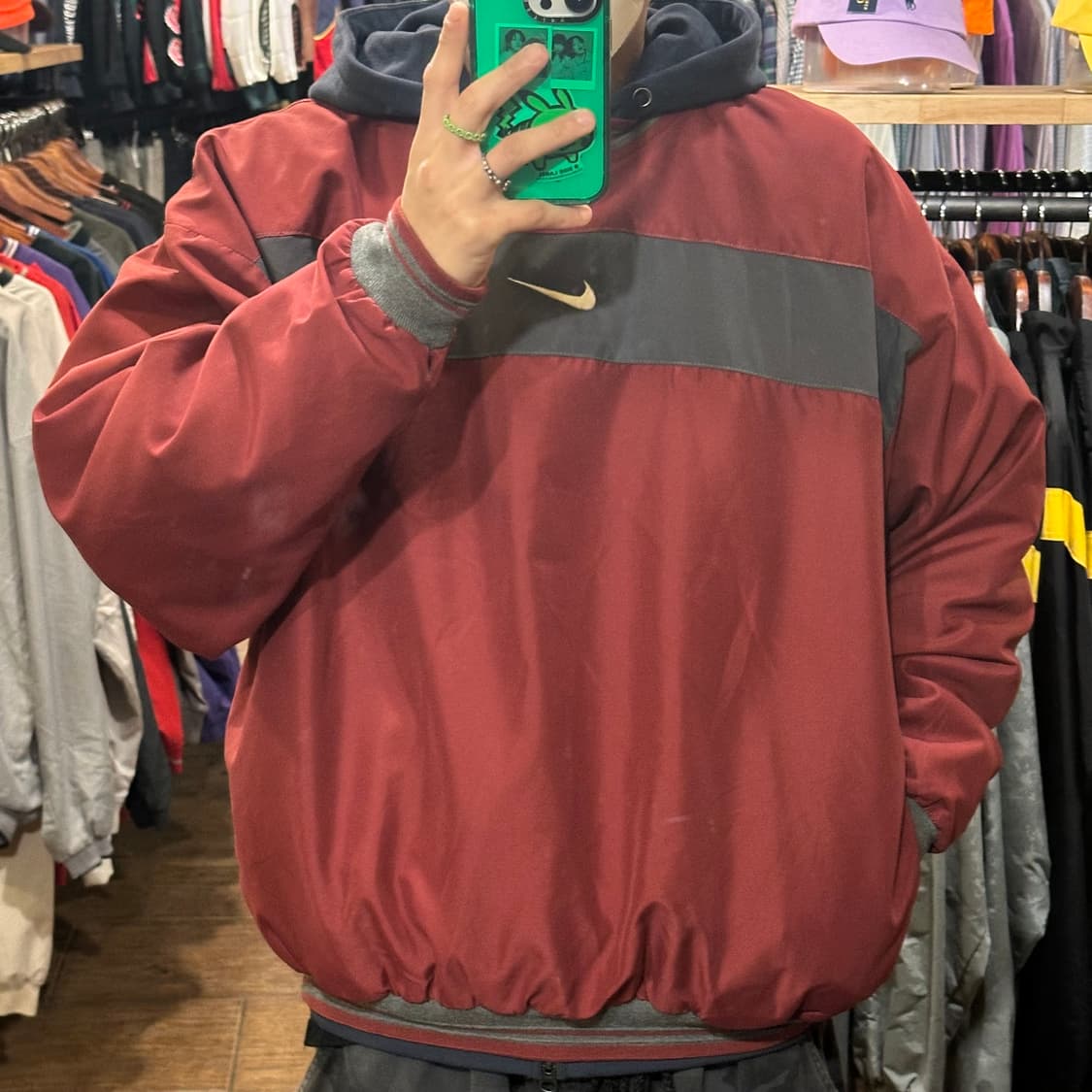 [HI] 나이키 웜업 버건디 상품이미지2