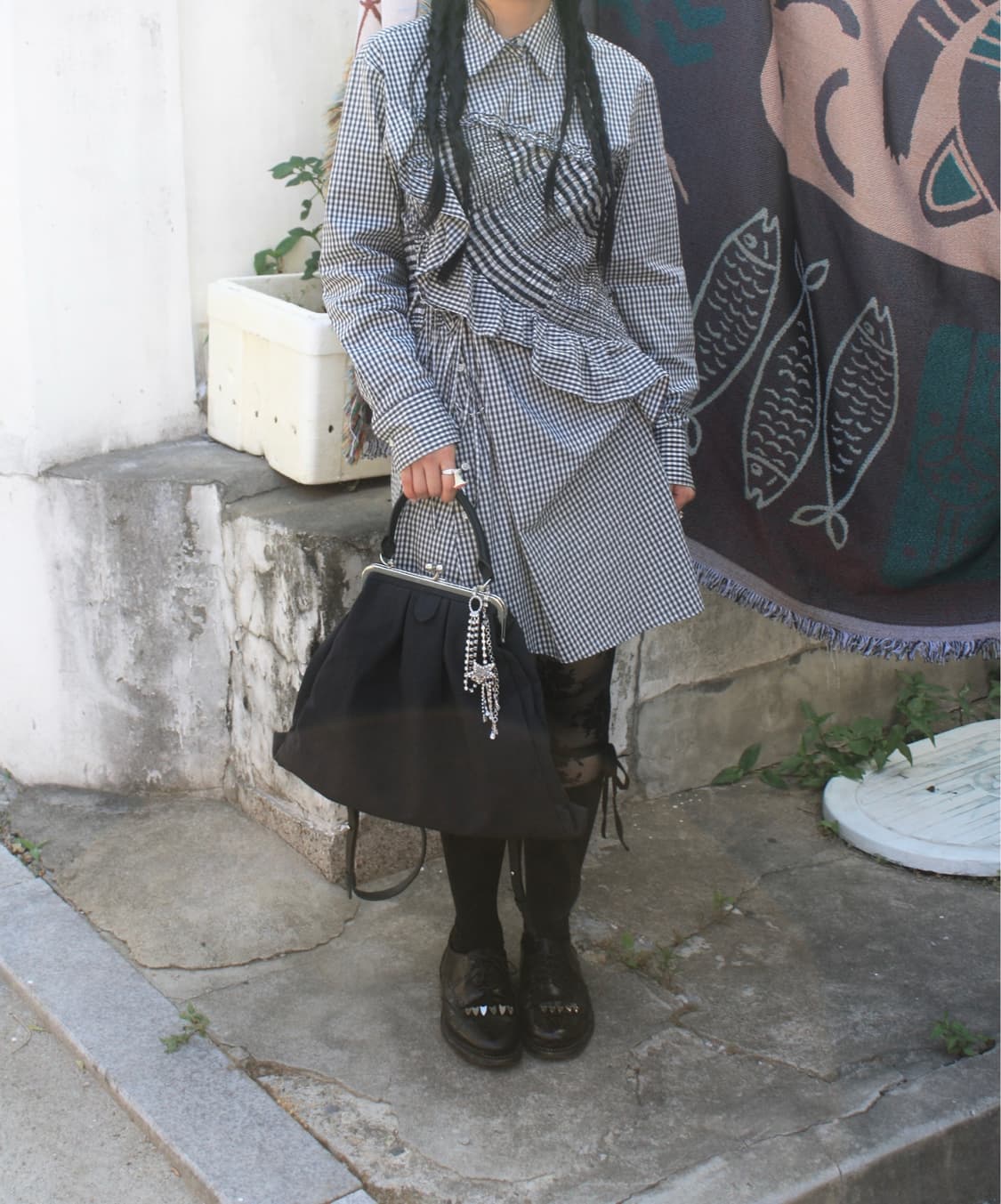 3.1 phillip lim check shirring dress 상품이미지1