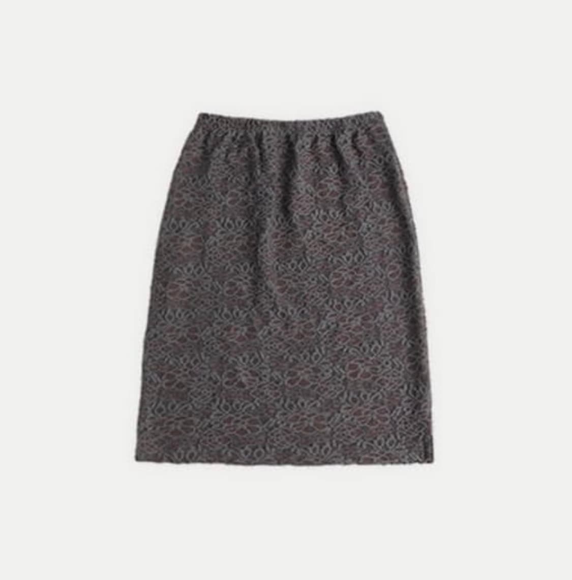 구합니다) 콜로신스 blooming lace skirt gray 상품이미지1