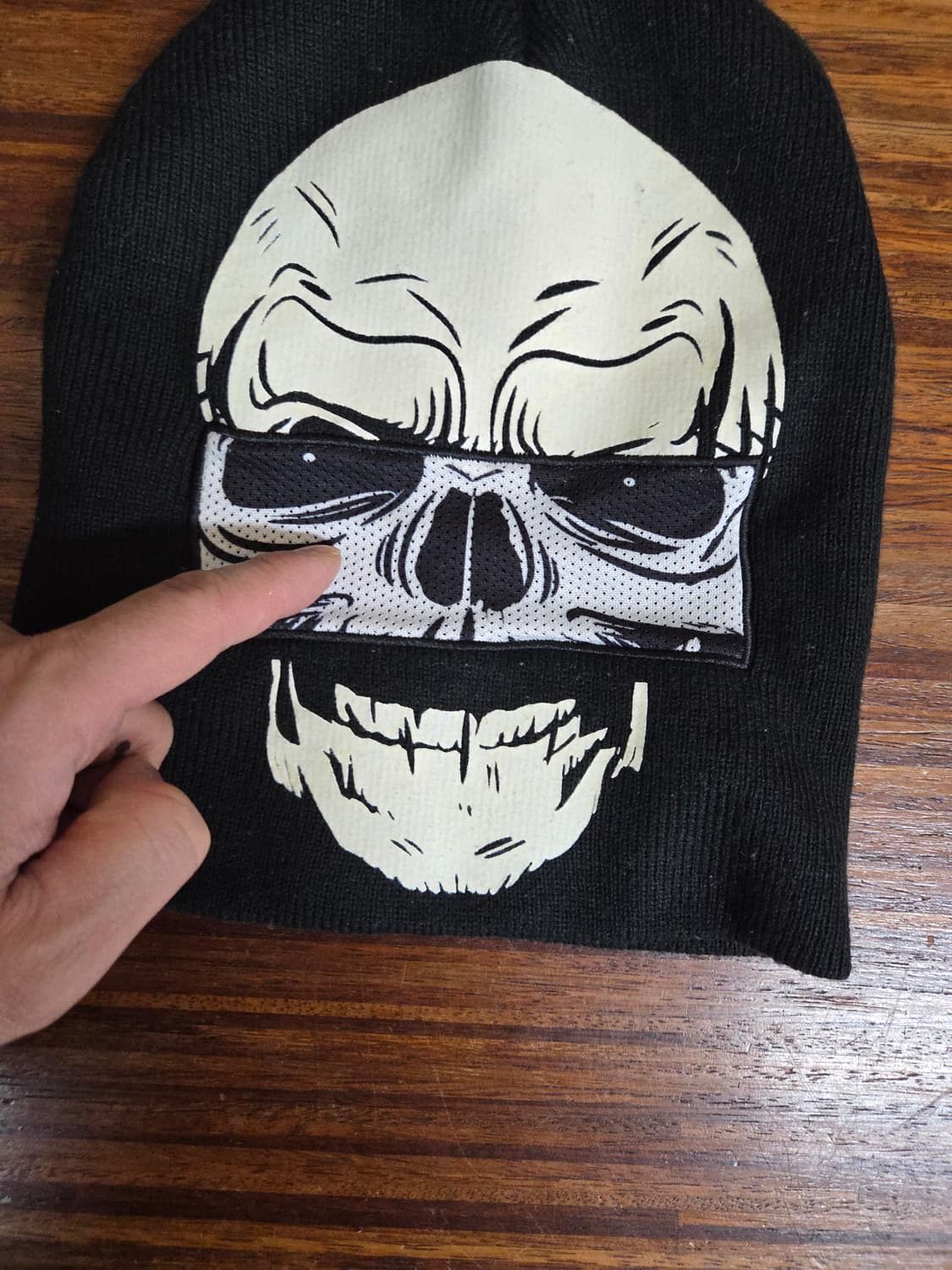 빈티지 patent pending 스컬 페이스 비니  상품이미지7