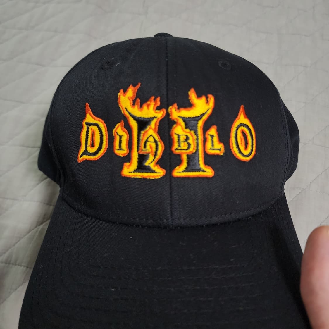 [OS] 빈티지 블리자드 디아블로 2 diablo 게임 프로모 캡 상품이미지2
