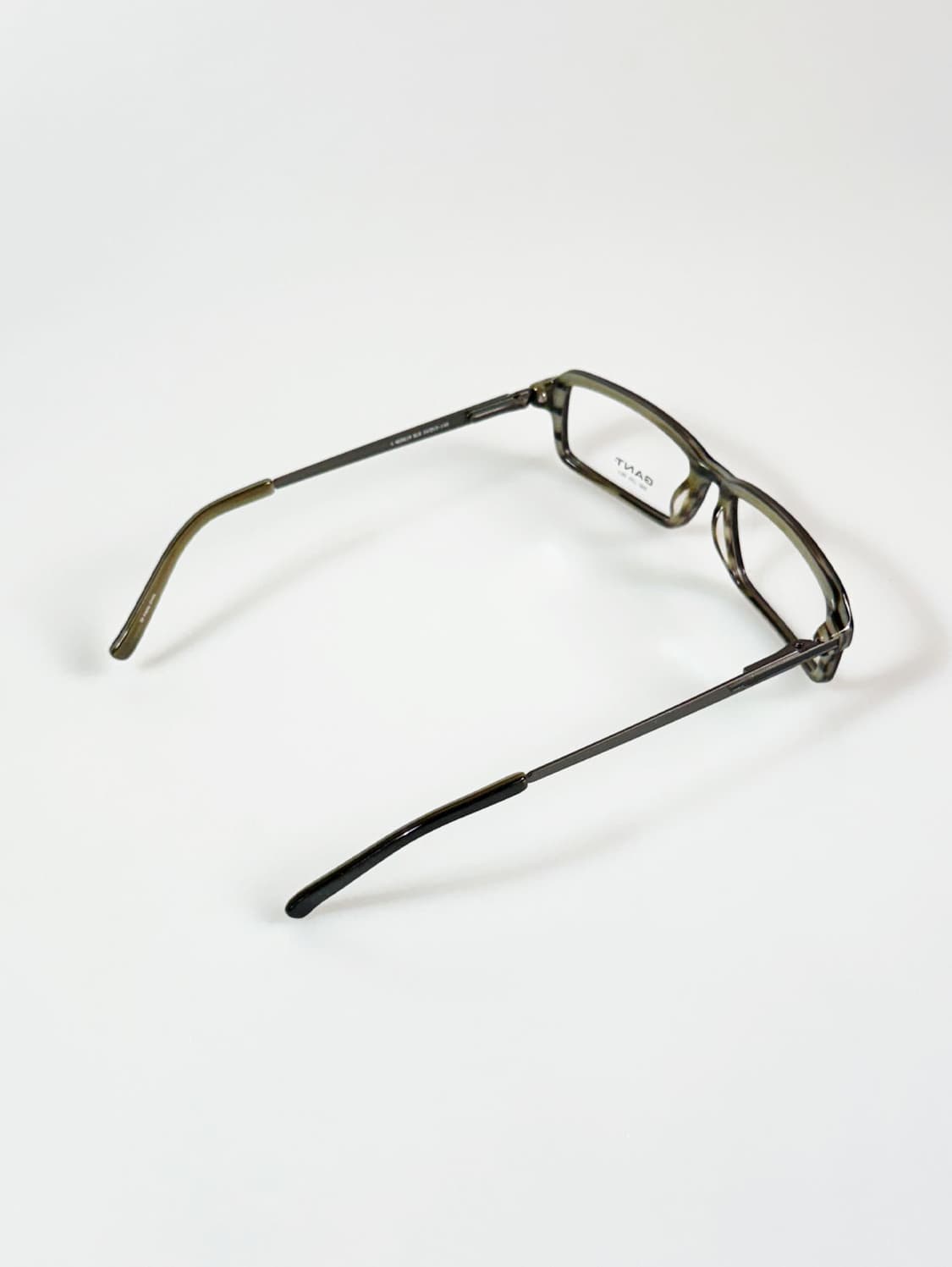 GANT 블랙 뿔테 스퀘어 프레임 빈티지 안경 상품이미지4