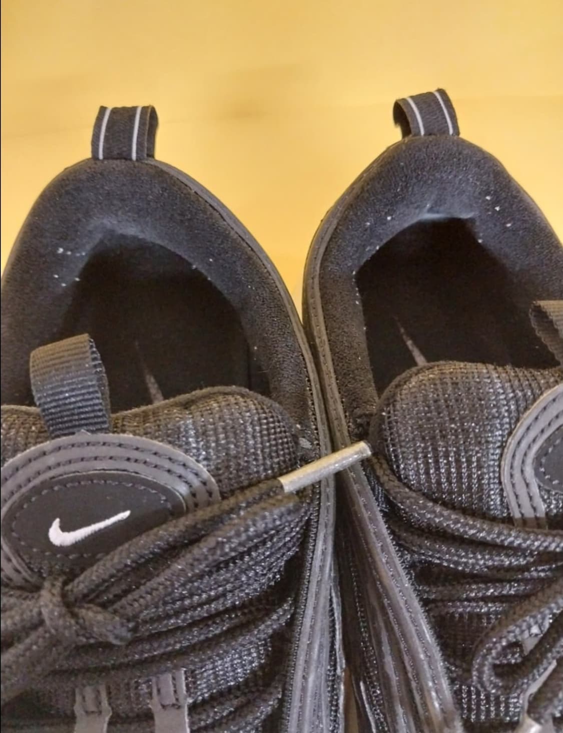 남성 나이키 에어맥스 97 검흰 운동화 (250) 상품이미지5