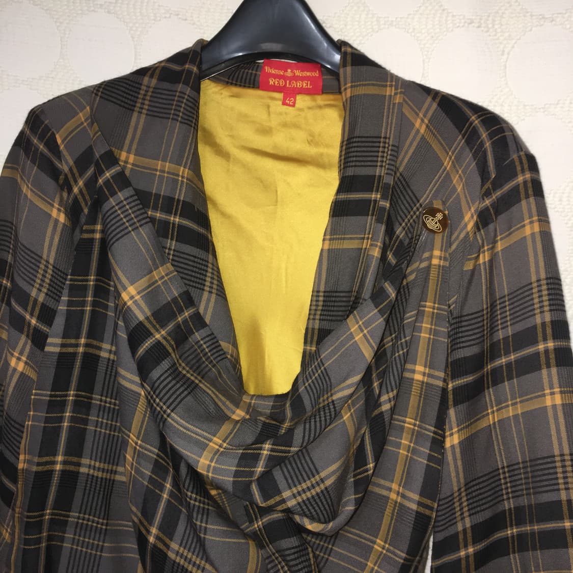 vivienne westwood체크 원피스 상품이미지5