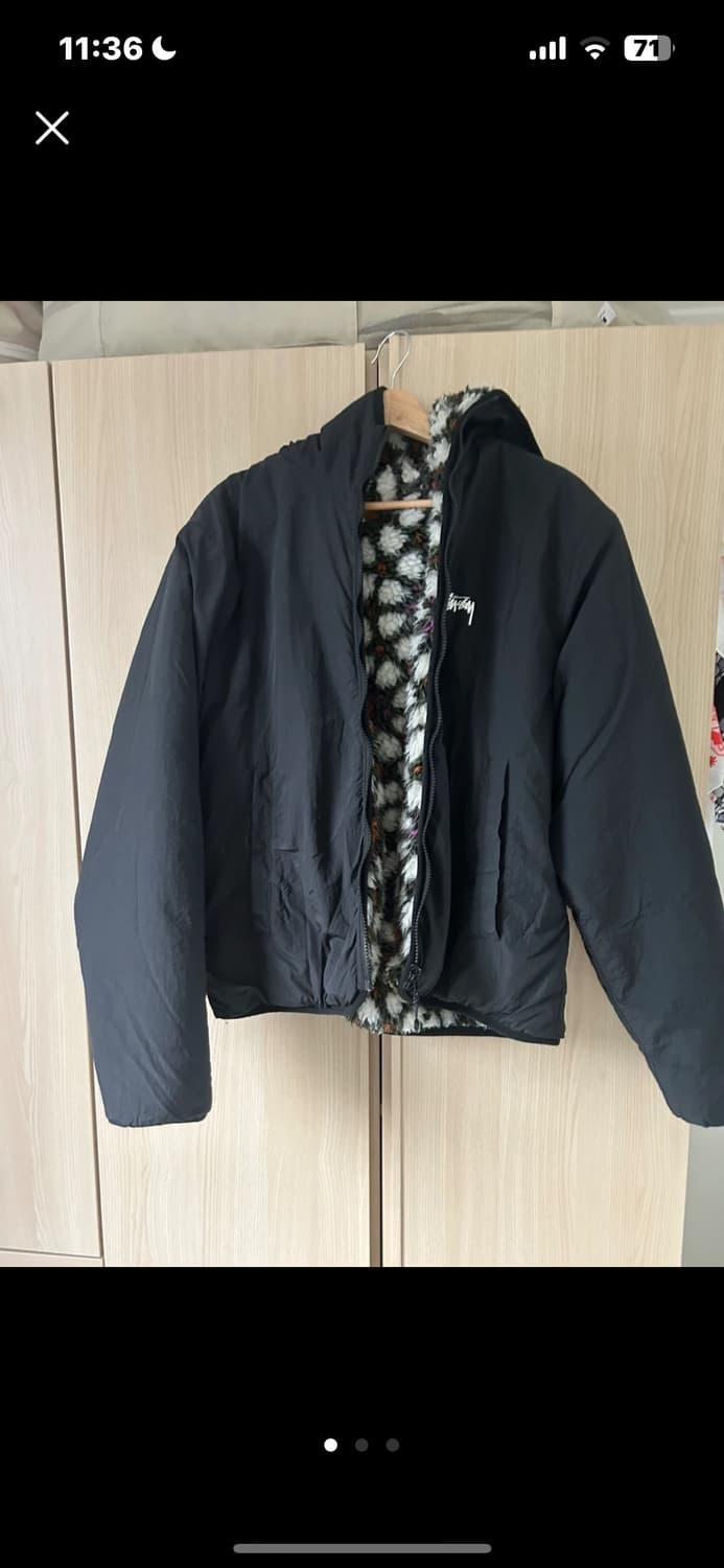 스투시 양면 리버시블 자켓 L 상품이미지1