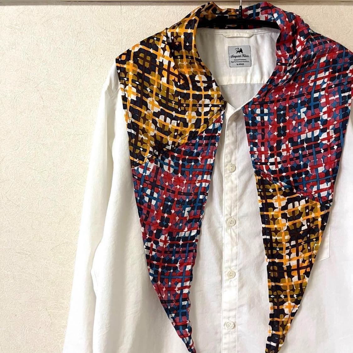 사스콰치패브릭스 스카프 셔츠 상품이미지3