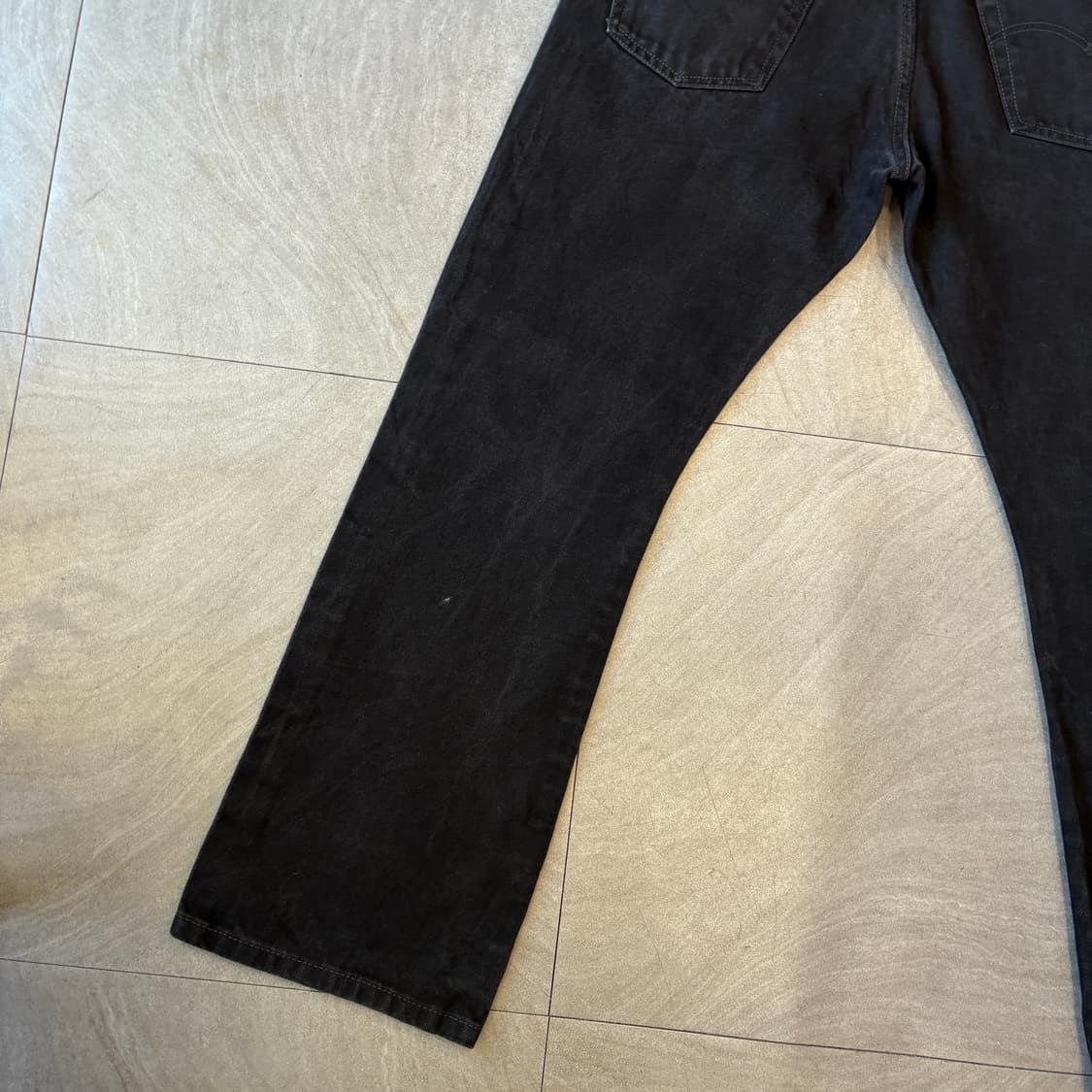 리바이스 정품 517 데님 블랙 팬츠 상품이미지3