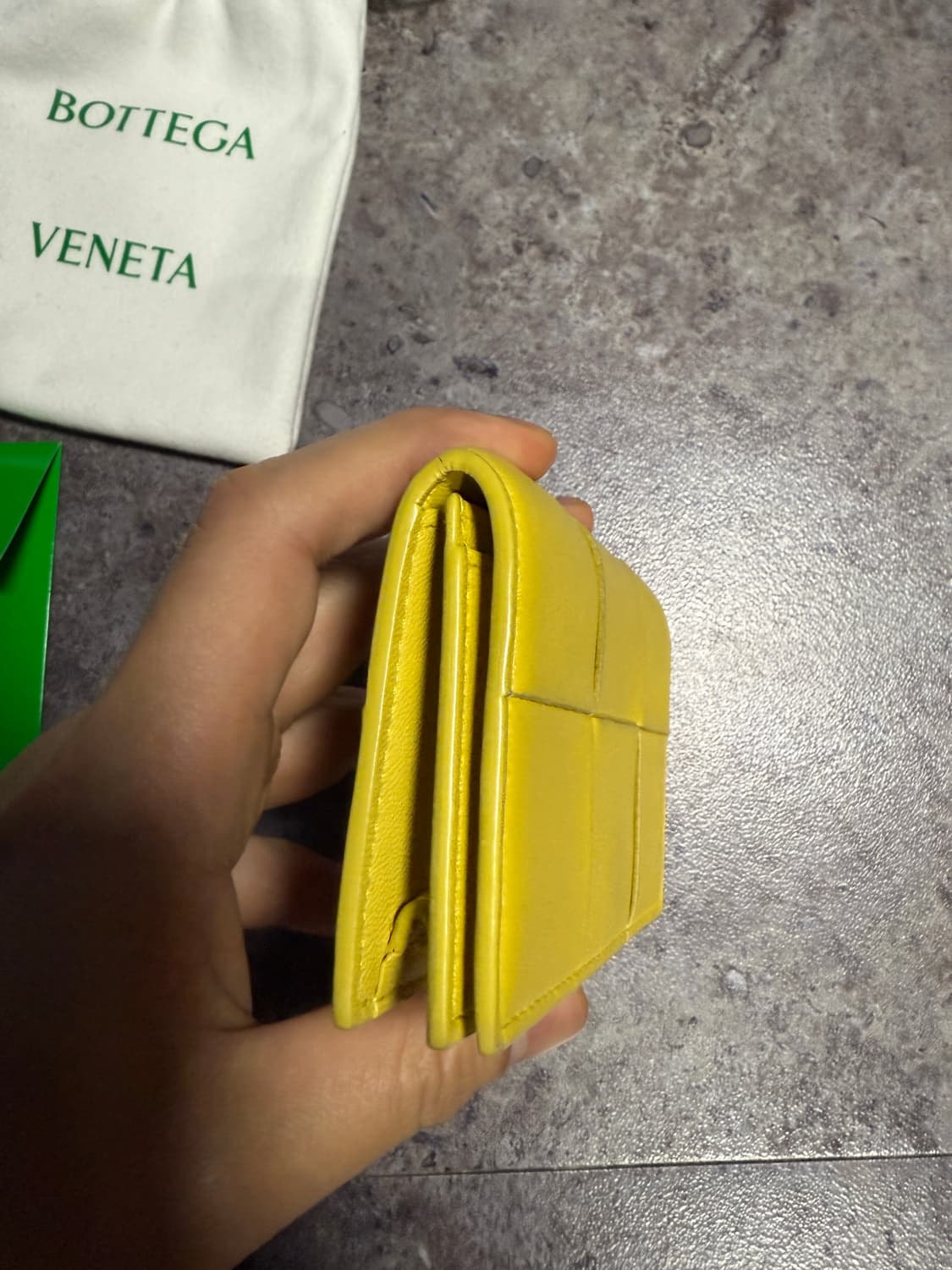 보테가베네타 카드 명함 지갑 상품이미지3