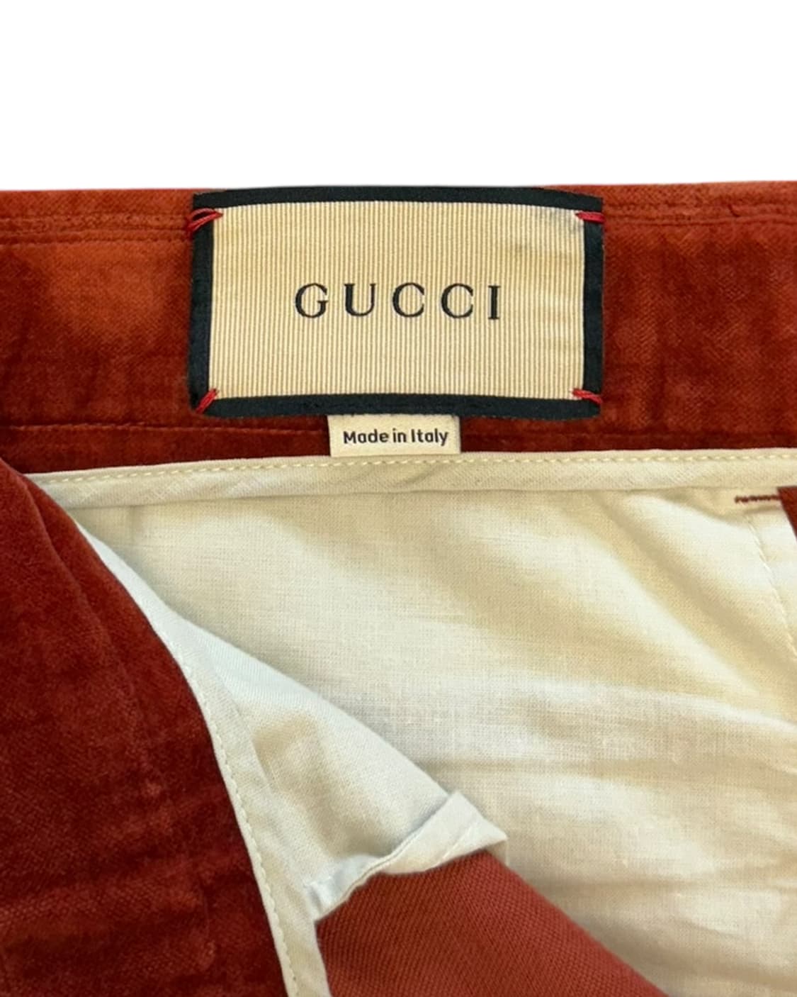 구찌 플레어 벨벳 트라우저 상품이미지9