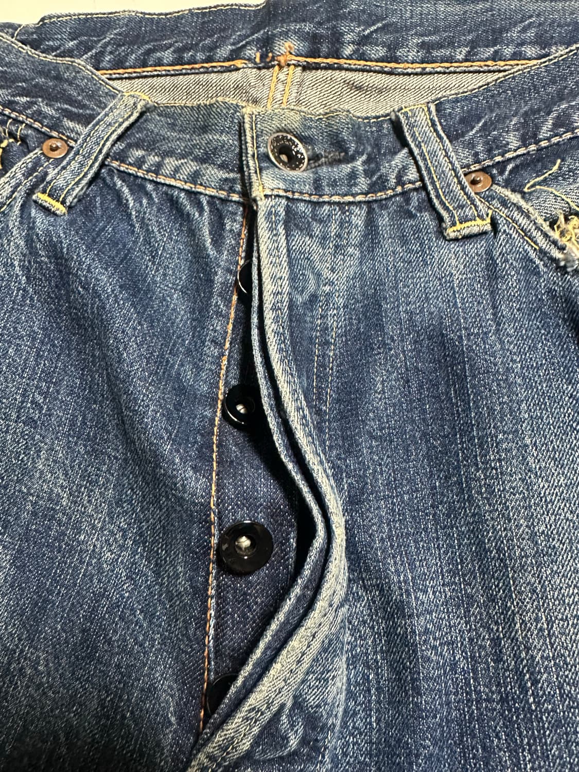 조 맥코이 디스트레스드 901  셀비지 데님 상품이미지4