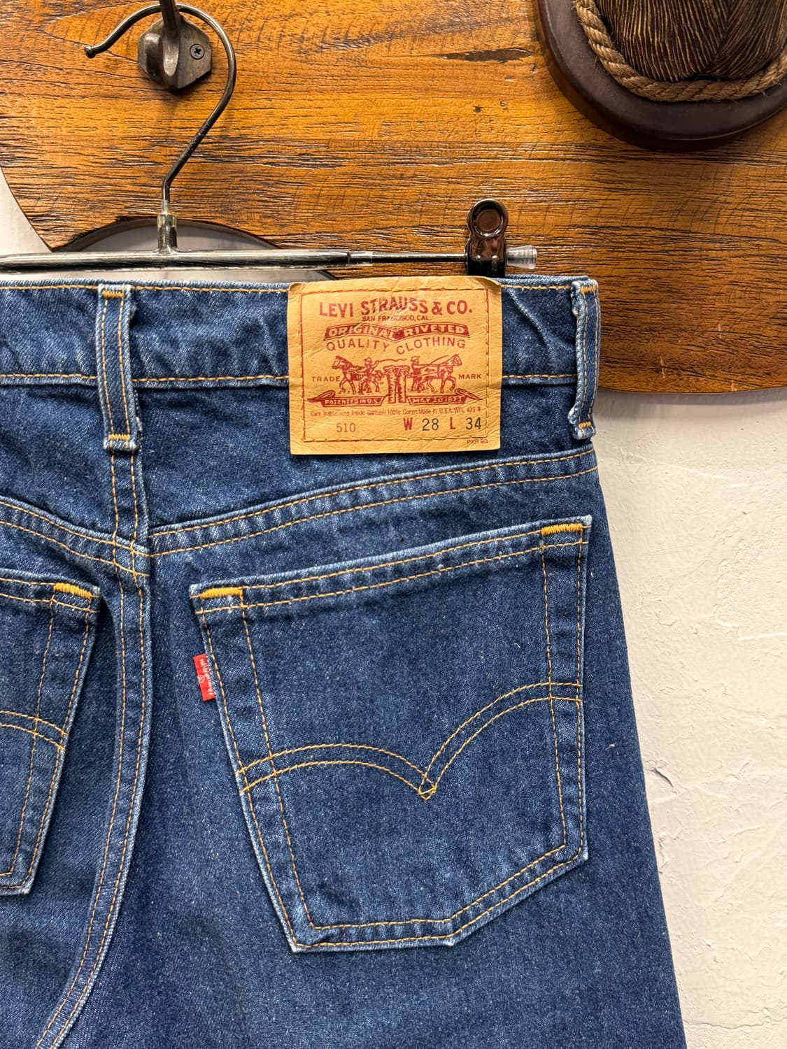 90s USA Levi’s 510 Slim Straight Denim P 상품이미지3