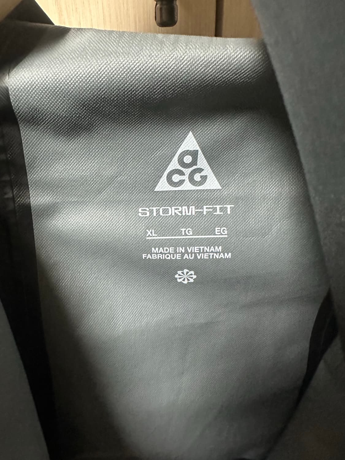 나이키 ACG 스톰핏 자켓 블랙 XL 상품이미지3