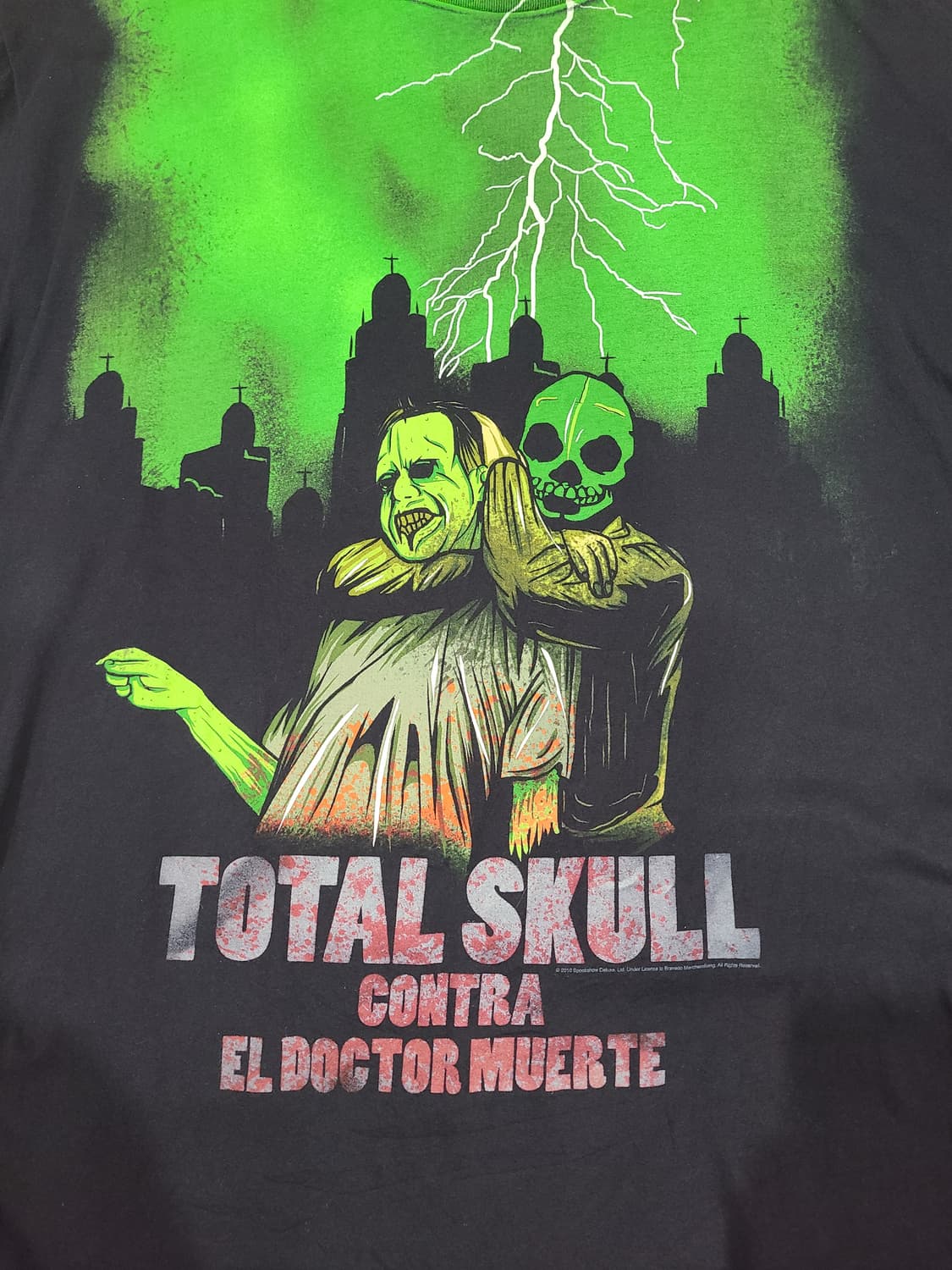 Total Skull 좀비티셔츠 상품이미지2