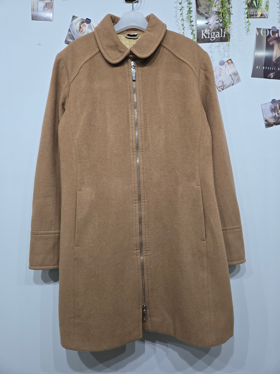 막스앤코 브라운 롱 코트 막스마라 상품이미지3