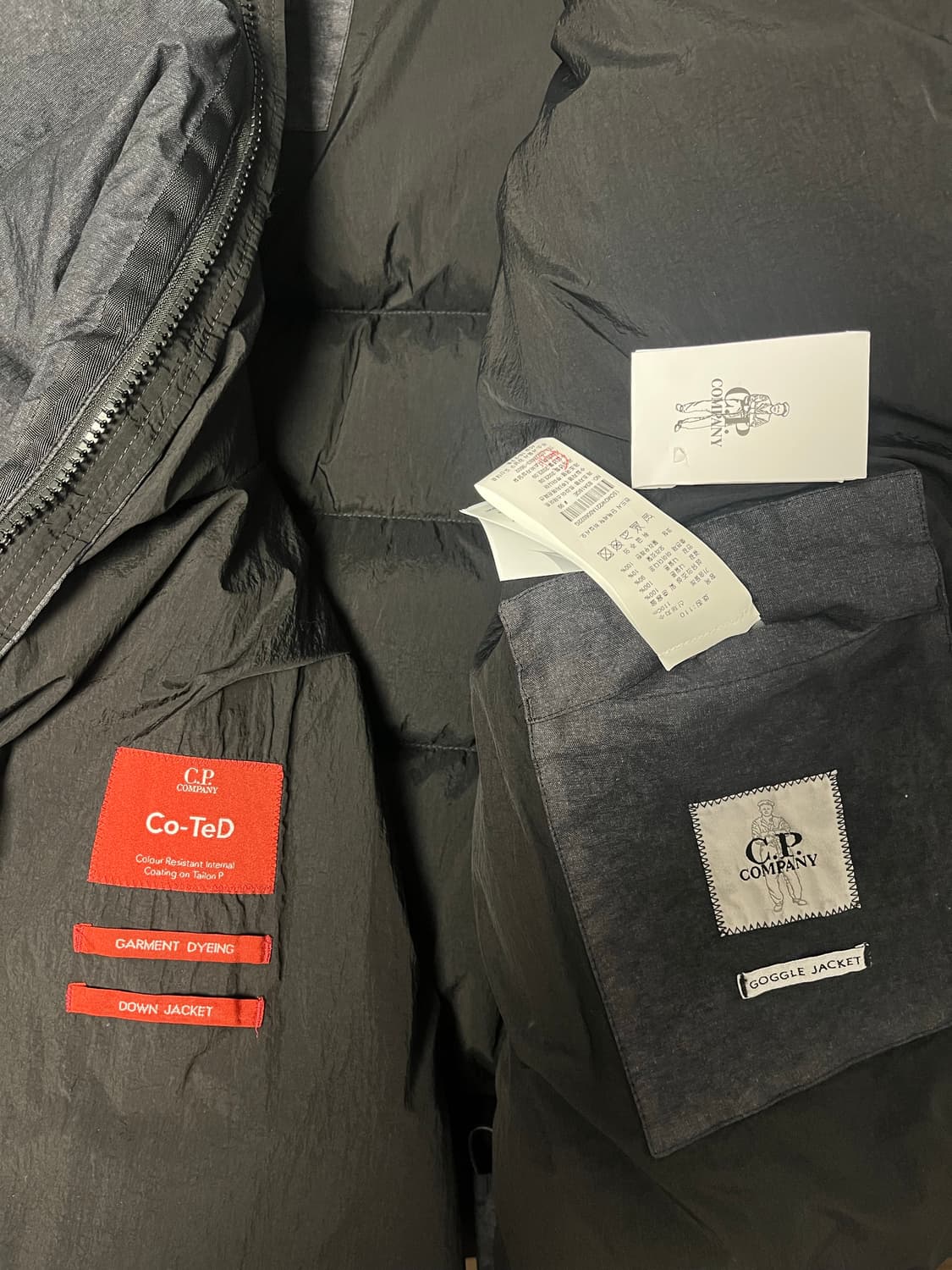 씨피컴퍼니 co-ted 고글 패딩 54사이즈 상품이미지4