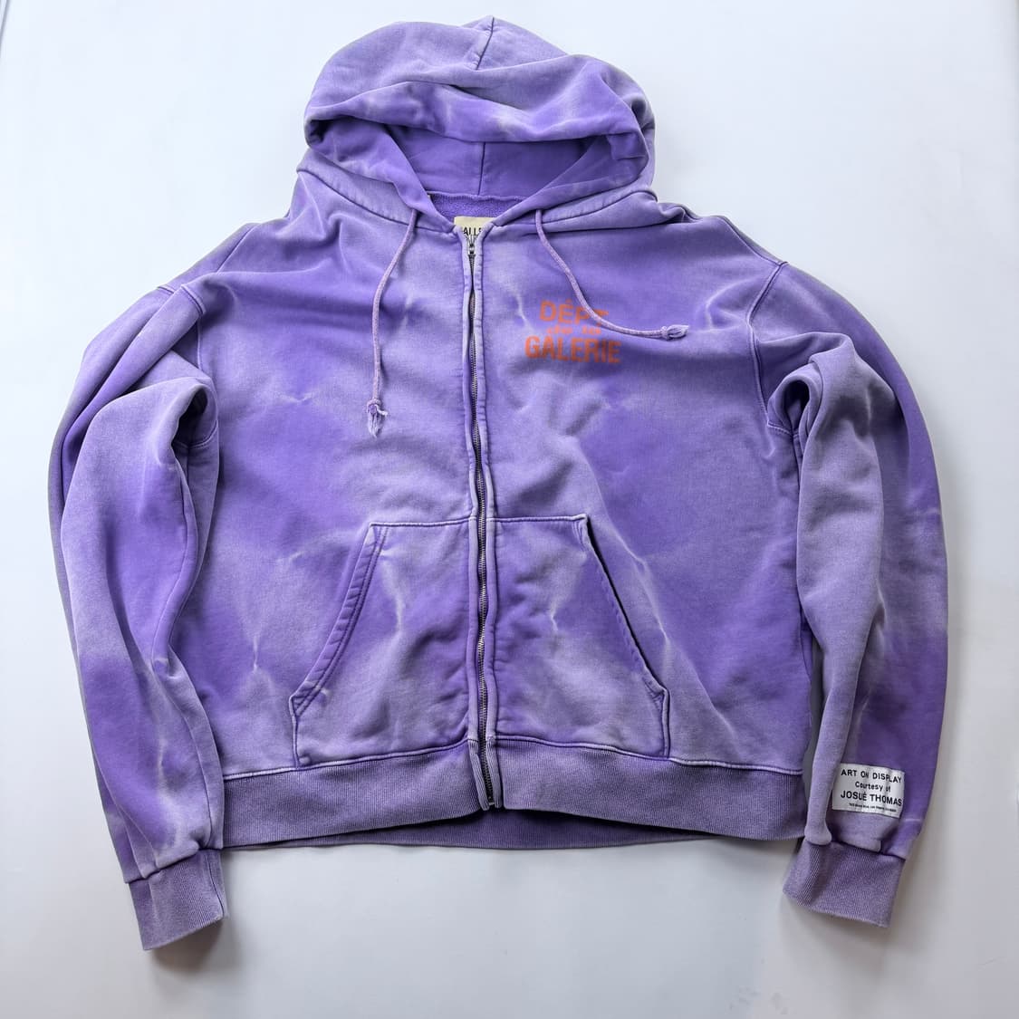 갤러리 디파트먼트 선페이디드 후드집업 상품이미지1