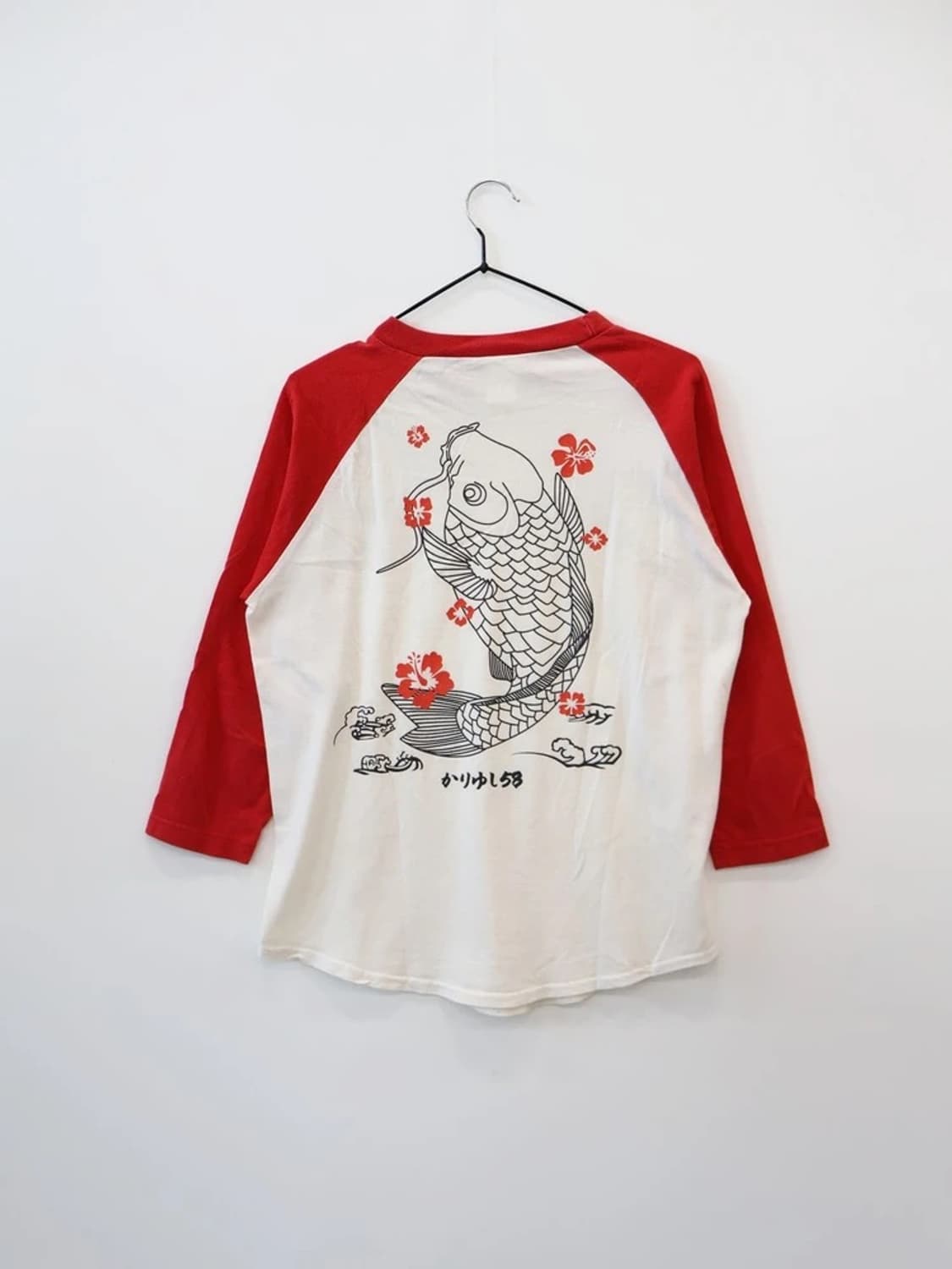 JPN Kariyushi58 Koi Raglan Tee 상품이미지5