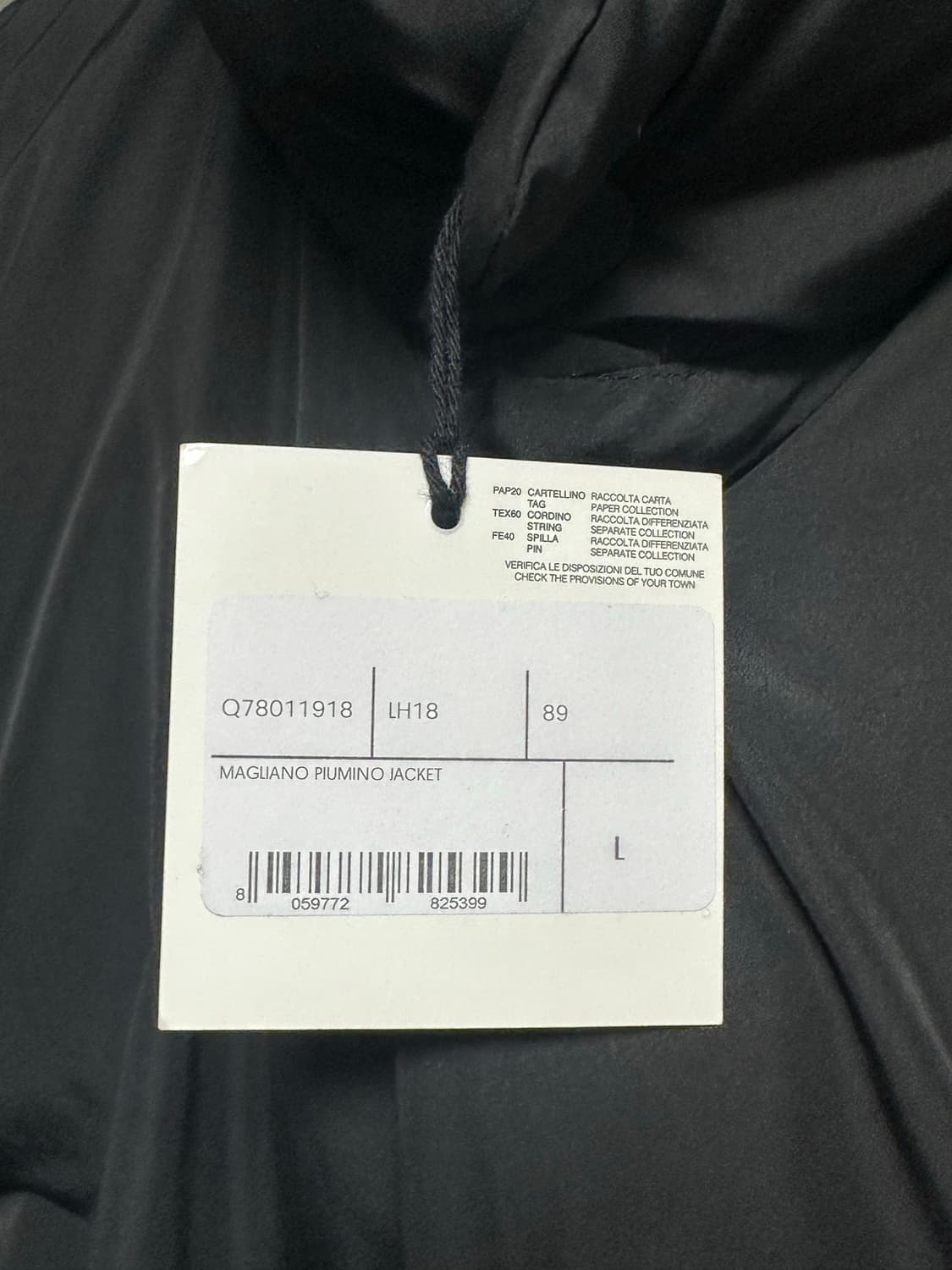 [L] 마리아노 피우미노 패딩 자켓 상품이미지4