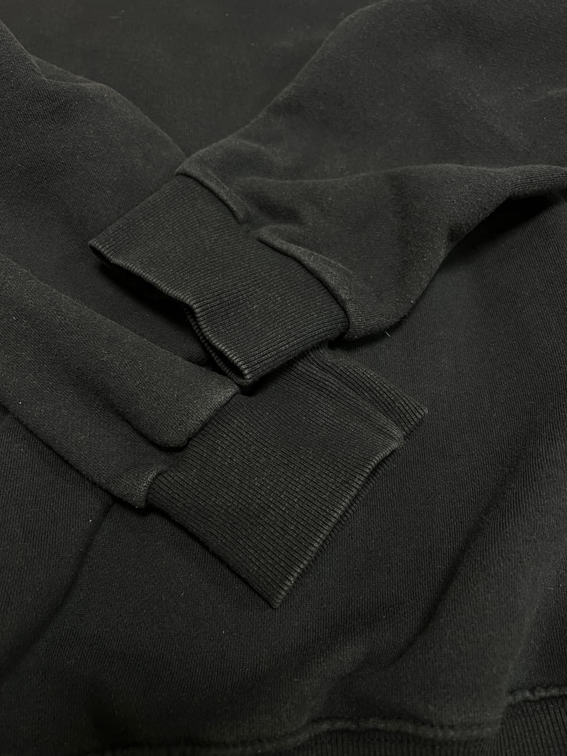 OVERSTAND 오버핏 기모 맨투맨 / 네이비 상품이미지7