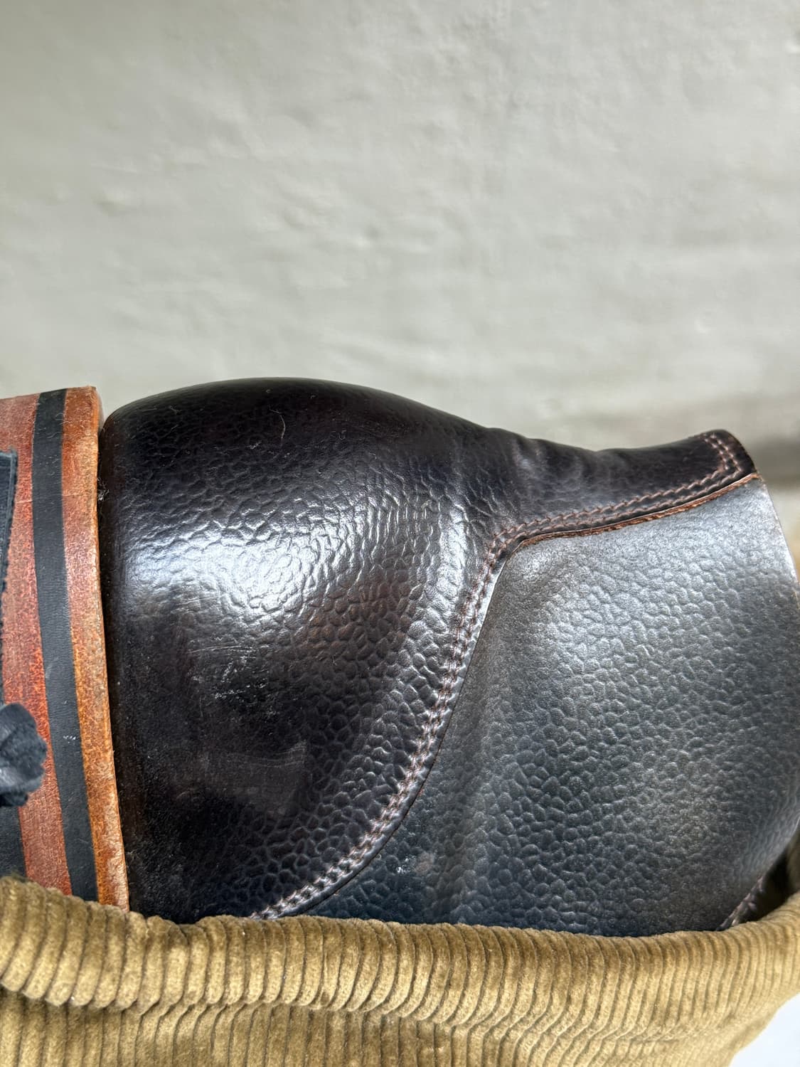 viberg 서비스부츠 그레인 쉘코도반 상품이미지8