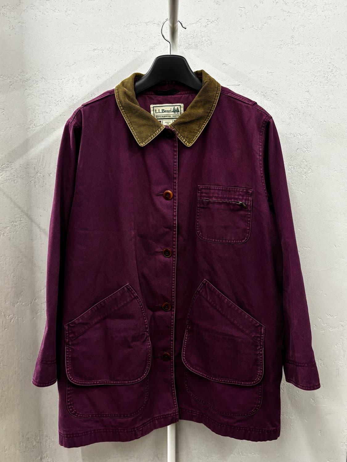 L.L.Bean 엘엘빈 워크자켓 퍼플 2X 상품이미지2