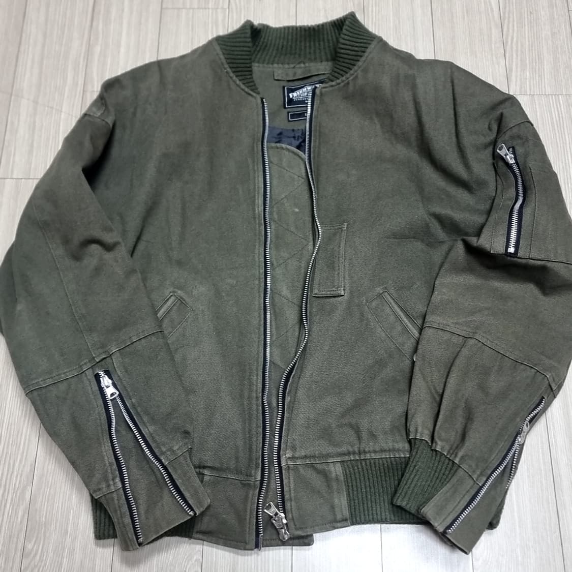프리즘웍스 밀리터리 빈티지 ma1 봄버 자켓(L) 상품이미지1