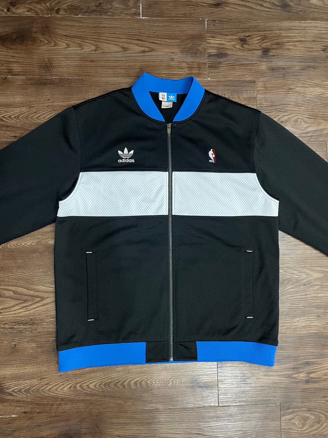 아디다스 희귀 NBA 올랜도 매직 자켓 블랙  상품이미지4