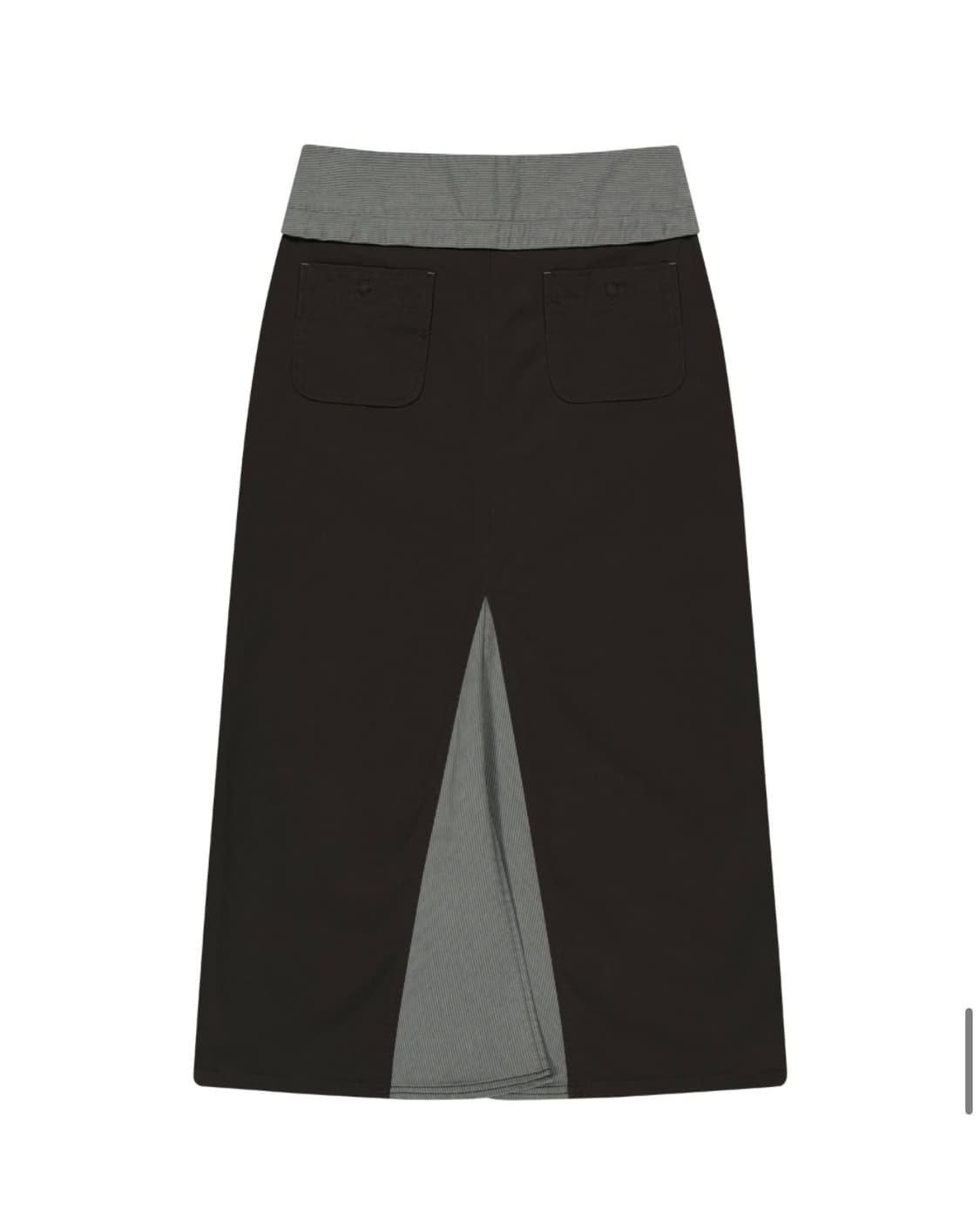 마지막) 코이세이오 치마 WAIST PANEL SKIRT 웜 GREY 상품이미지5