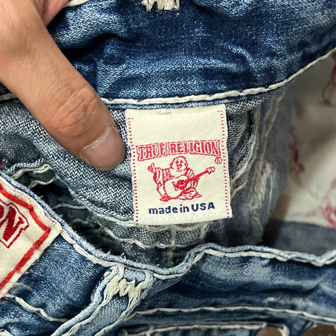 USA 트루릴리젼 부츠컷 데님팬츠 y18082 상품이미지8