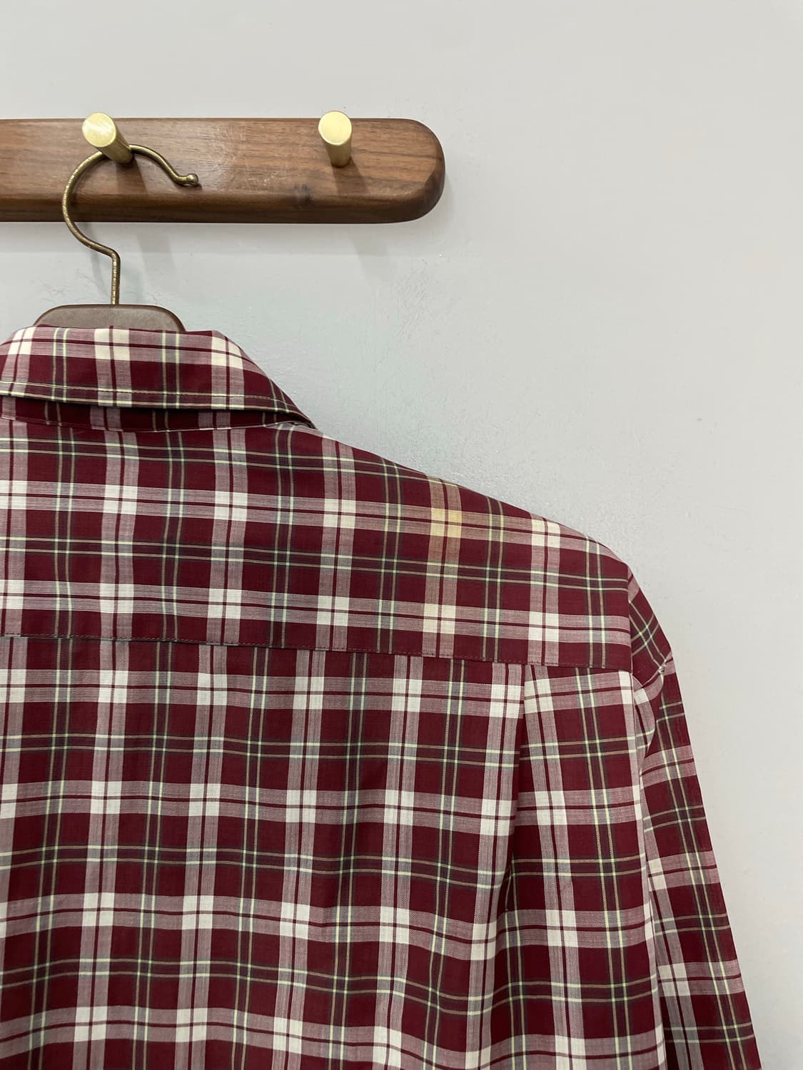 입생로랑 체크 셔츠 H2457 상품이미지6