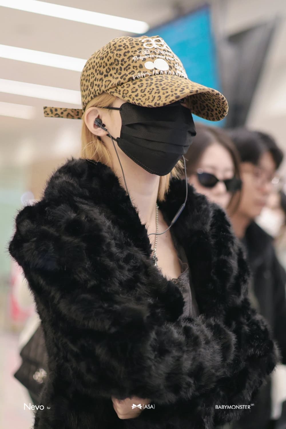 베몬 아사 착용! 스컬프터 Faux Fur Corset Jacket 상품이미지1