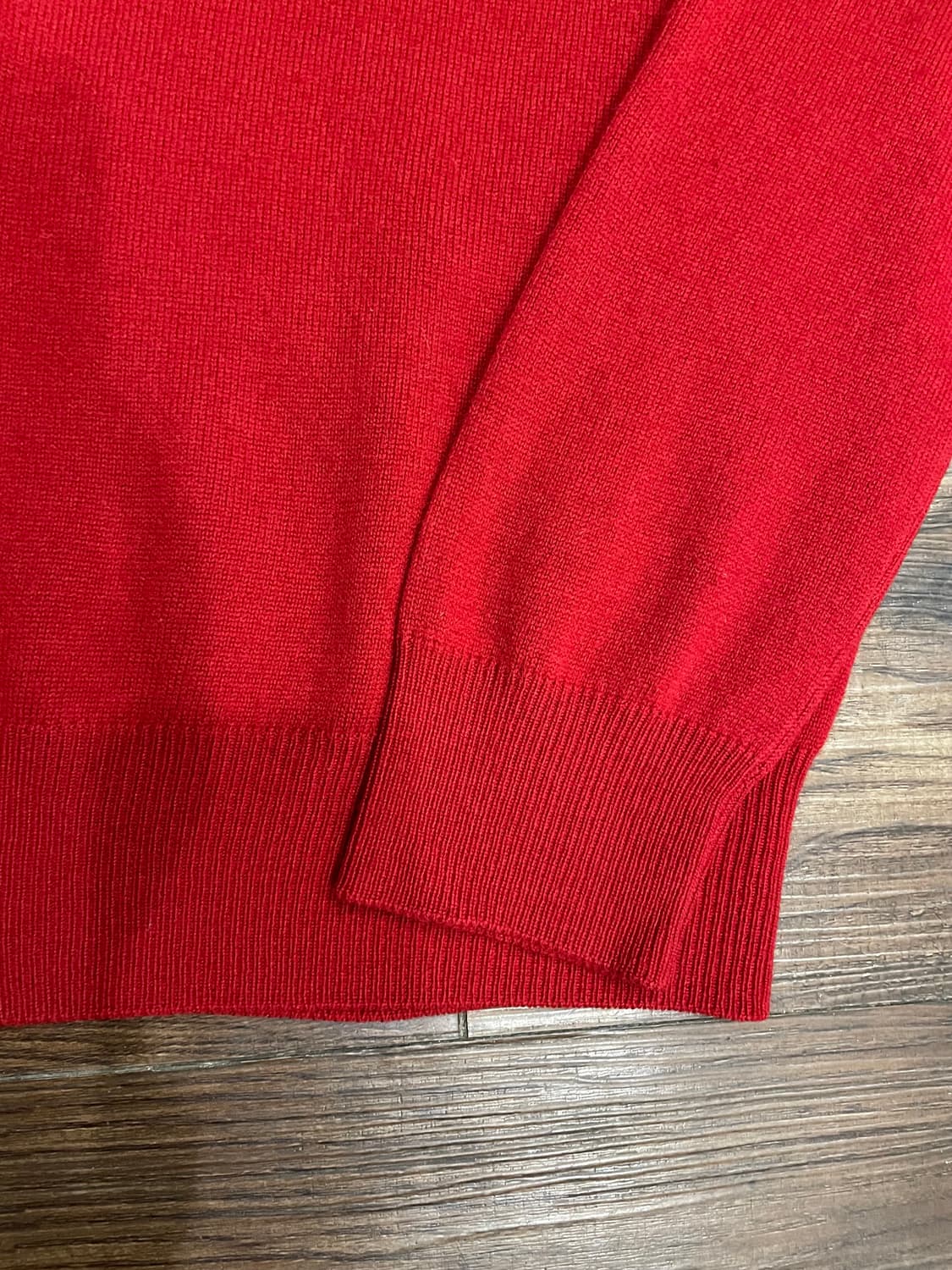 폴로 레드 메리노울 니트 스웨터 상품이미지4