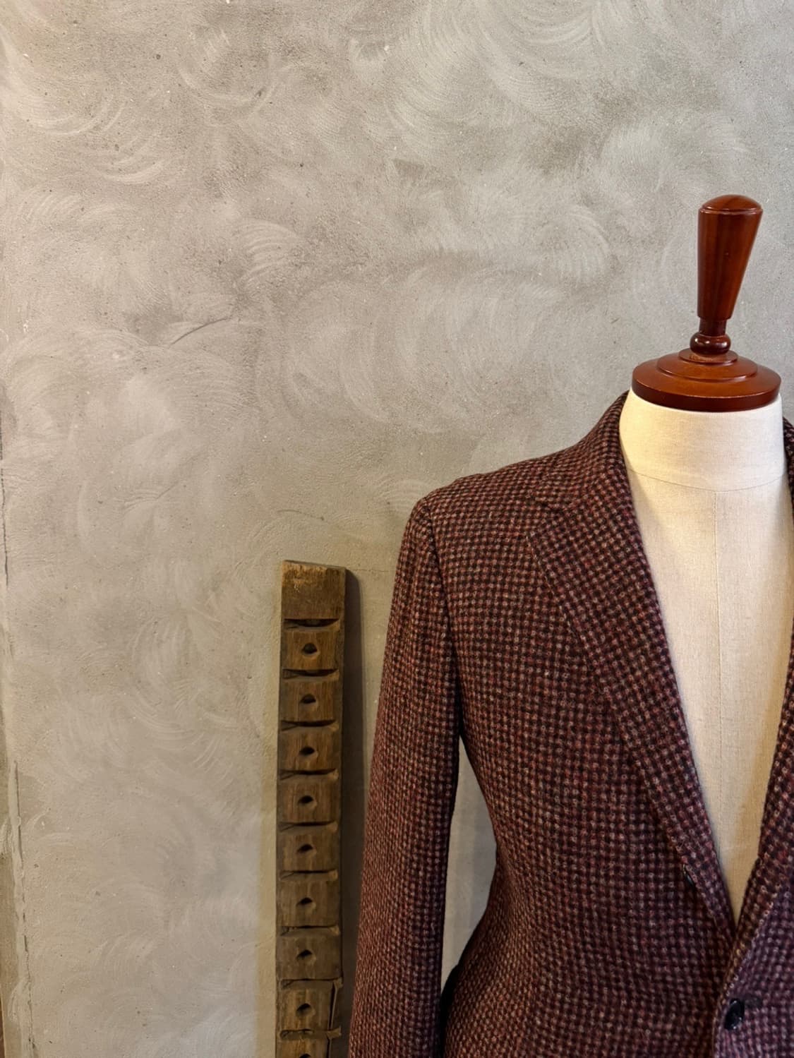 마시모 피옴보 플란넬 자켓 슬림100 상품이미지2