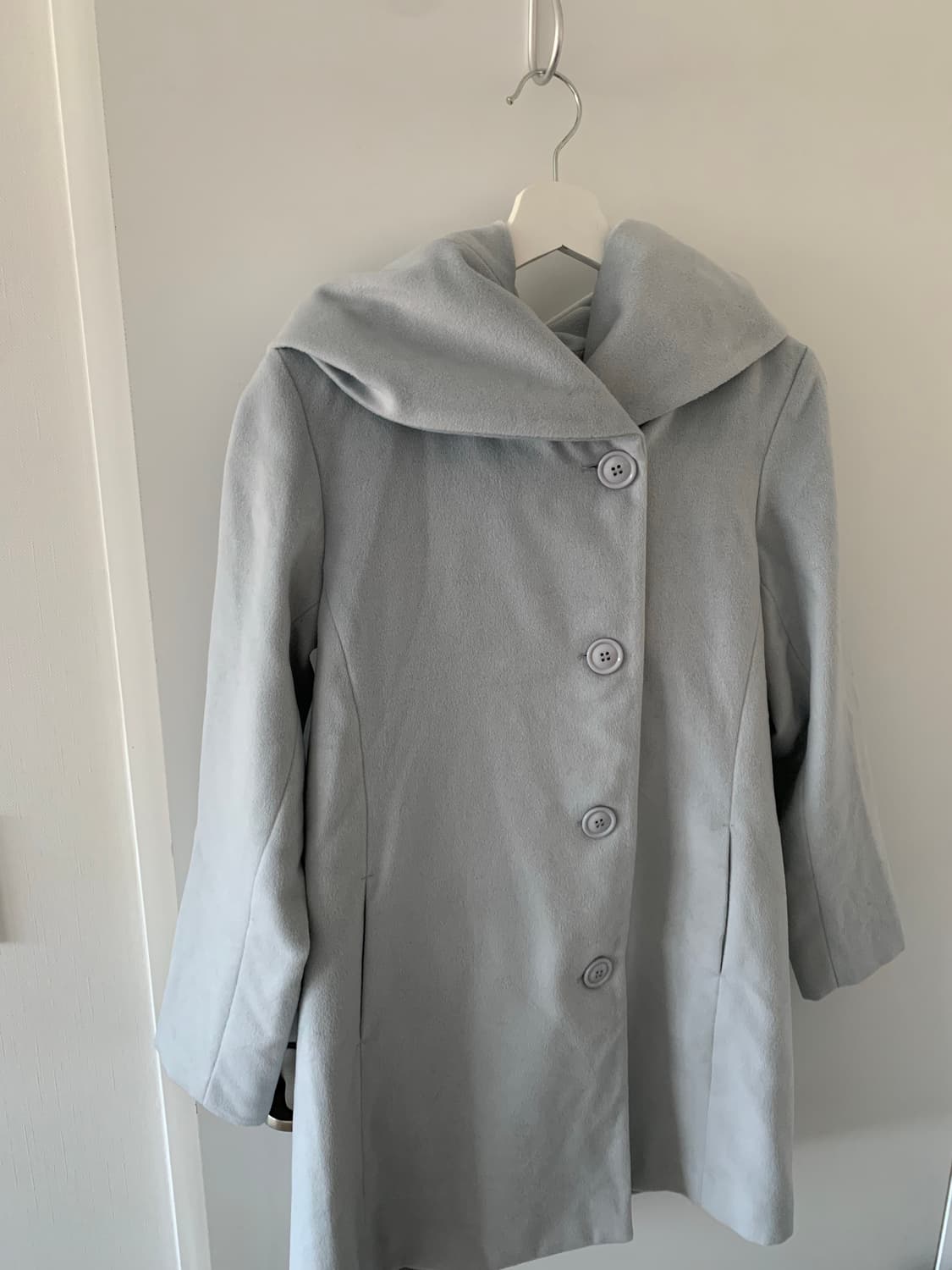 연하늘 오버넥 코트 상품이미지6