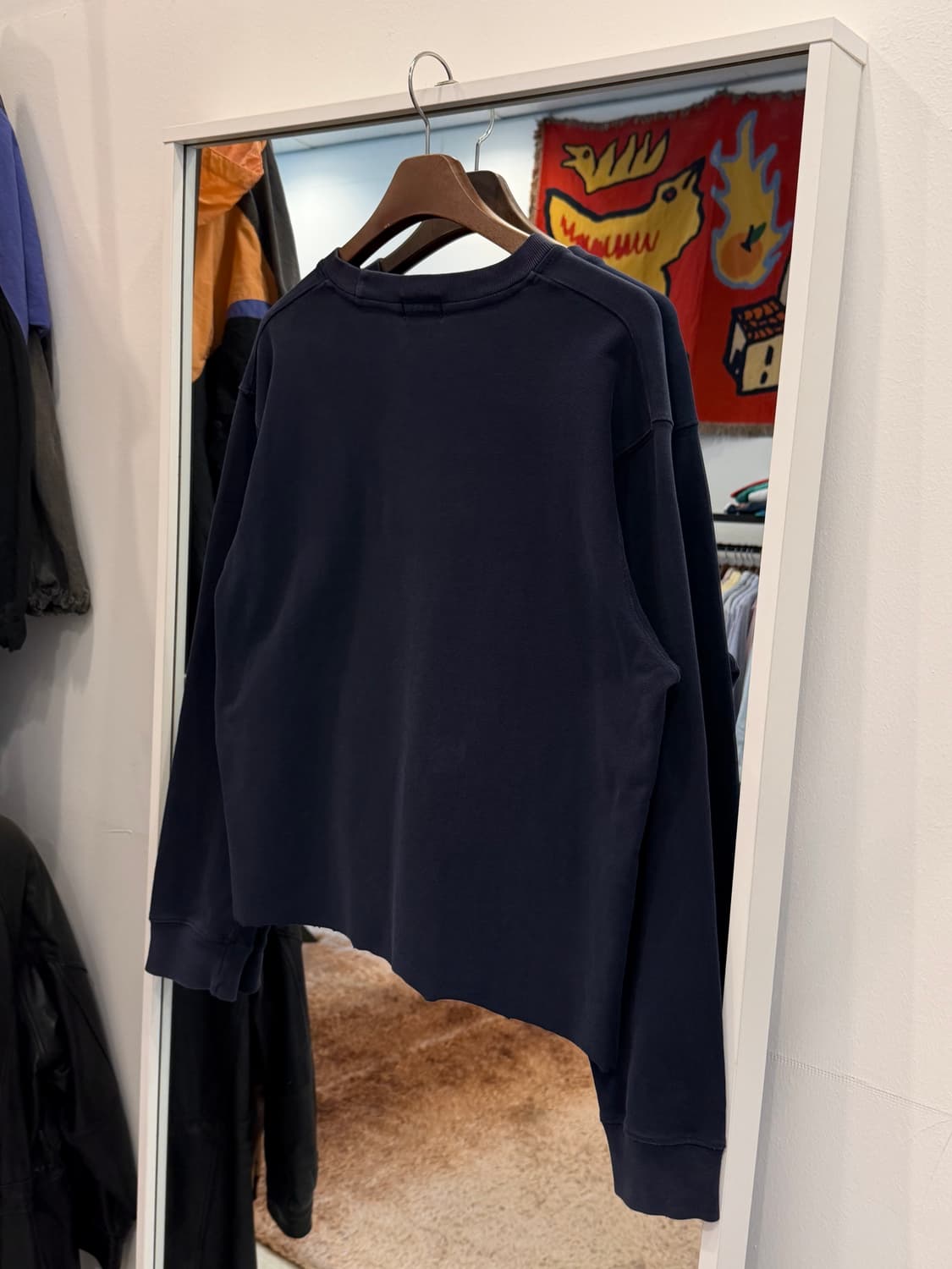 00s Stussy 스투시 크로스본 컷오프 스웻 셔츠 상품이미지5