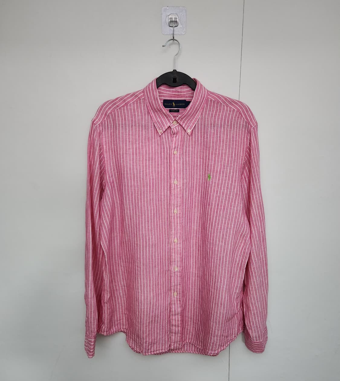 랄프로렌 100 린넨셔츠 스트라이프셔츠 상품이미지1