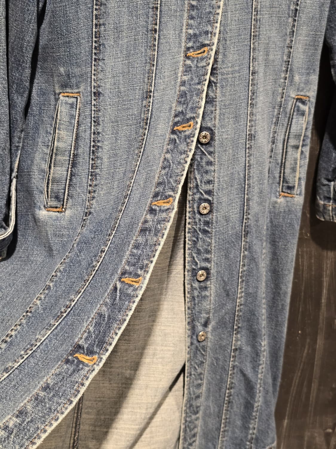 QS Denim Long Jacket 상품이미지3