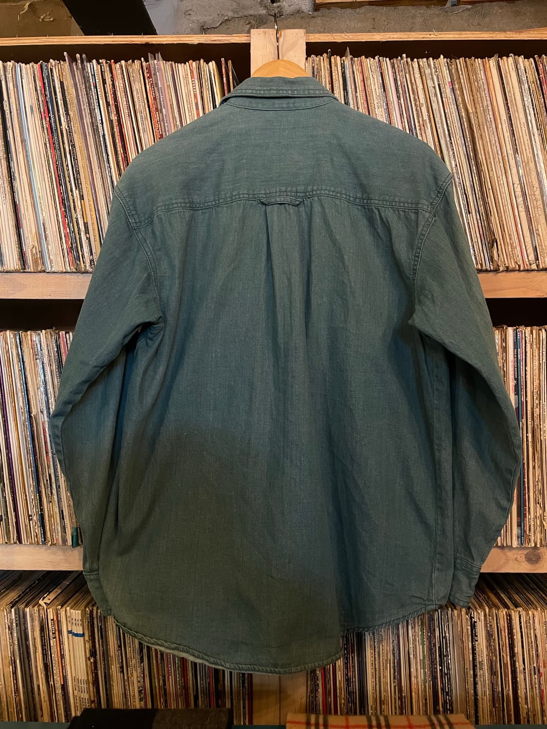 칼하트 블루그린 투포켓 코튼 셔츠 상품이미지6