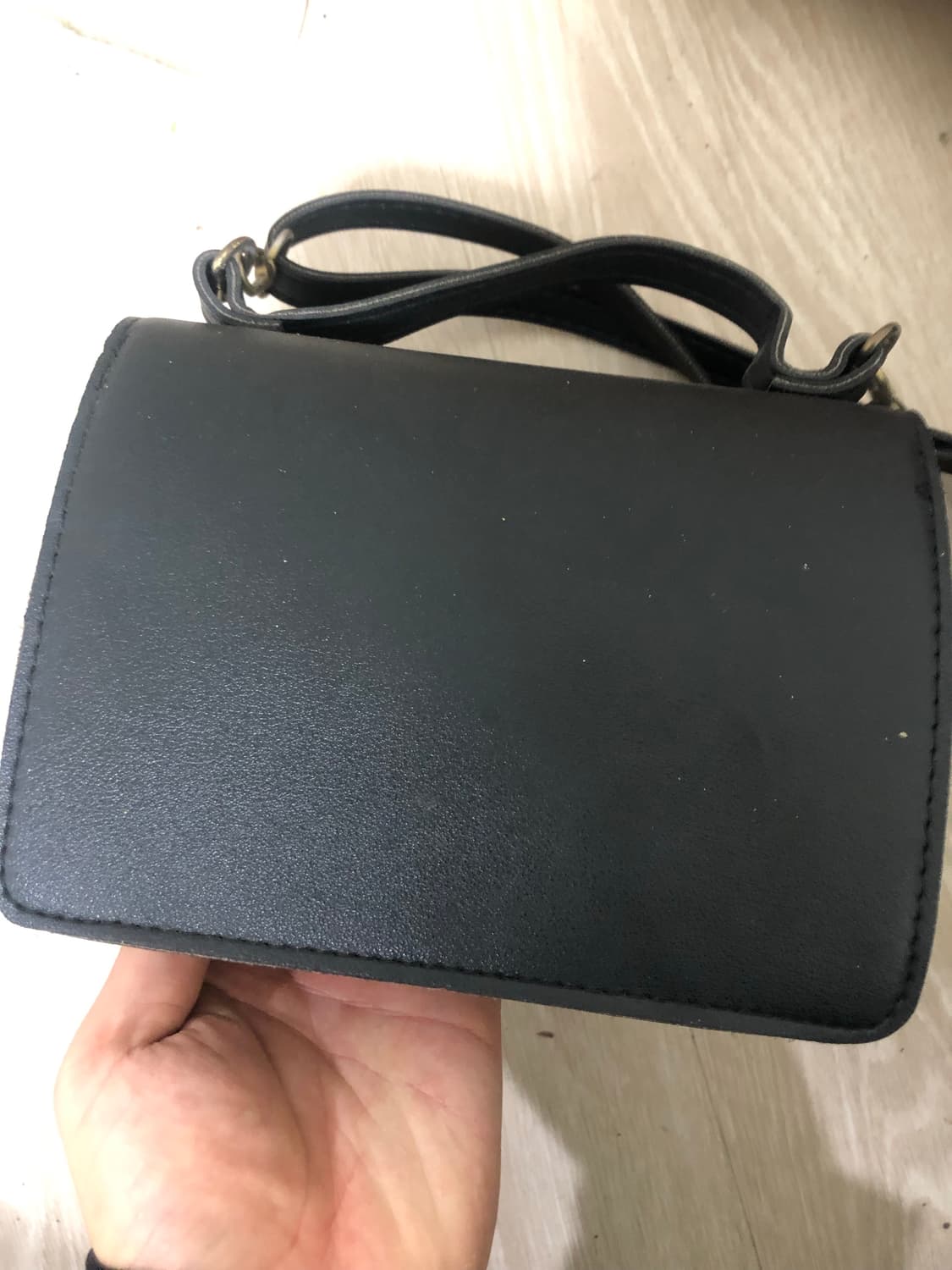 미니 검정색 숄더백 상품이미지4