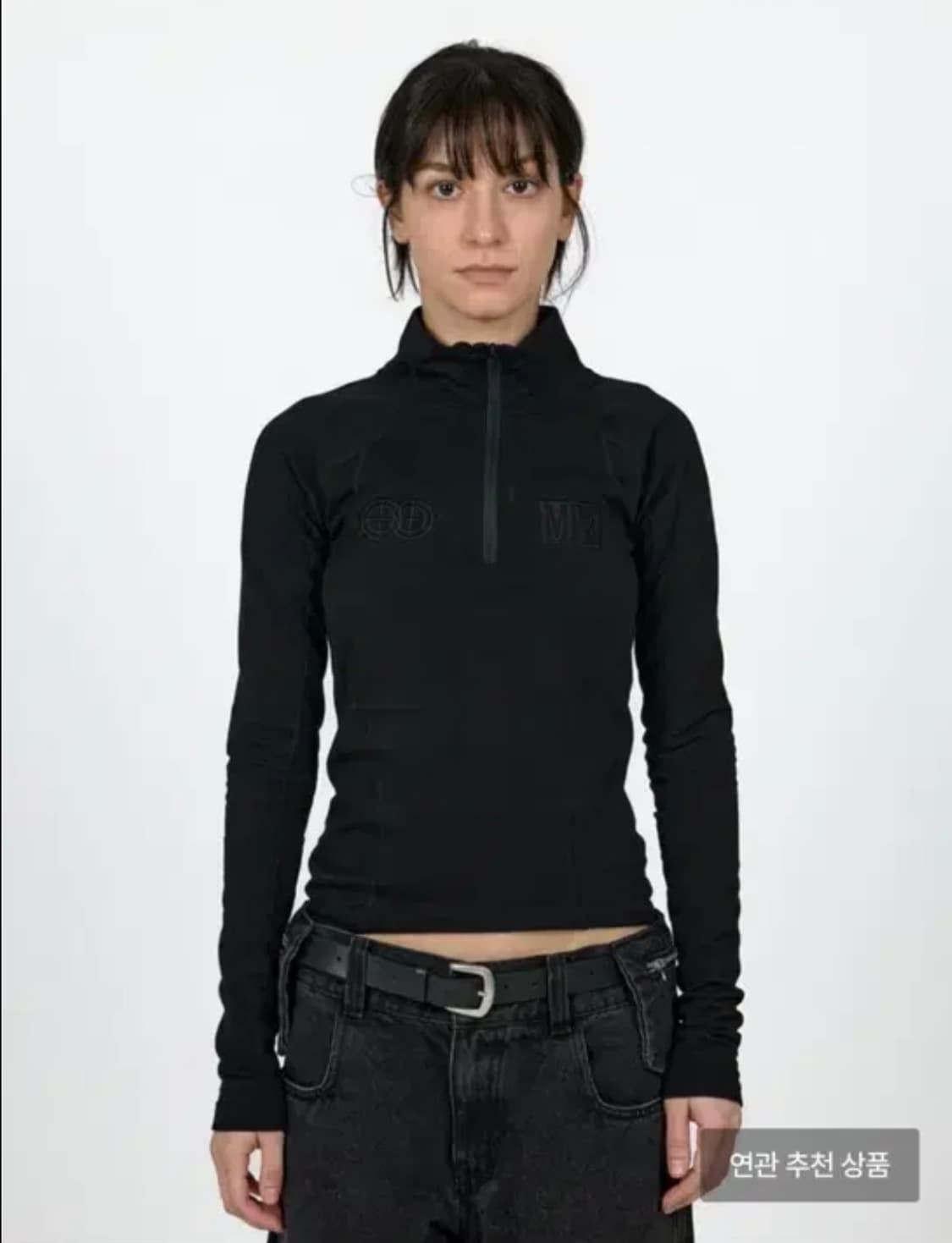 플라스틱프로덕트 MPa 여성 소프트쉘 하프집업 S 판매 상품이미지1