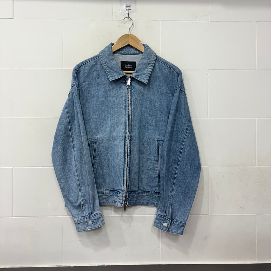 무신사 스탠다드 데님 드리즐러 자켓 상품이미지1