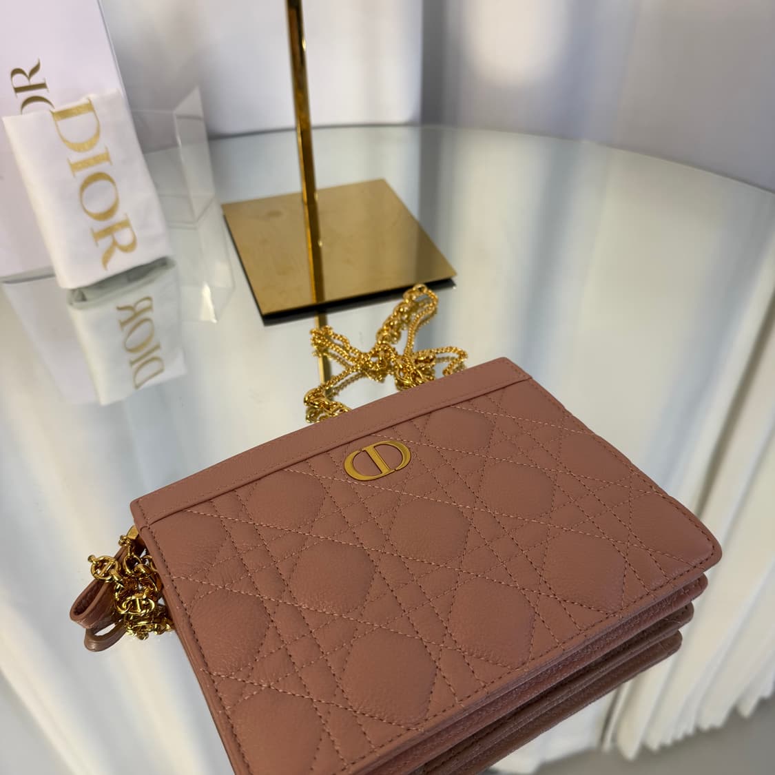 [정품] 디올 카로 체인 파우치 크로스백 상품이미지5