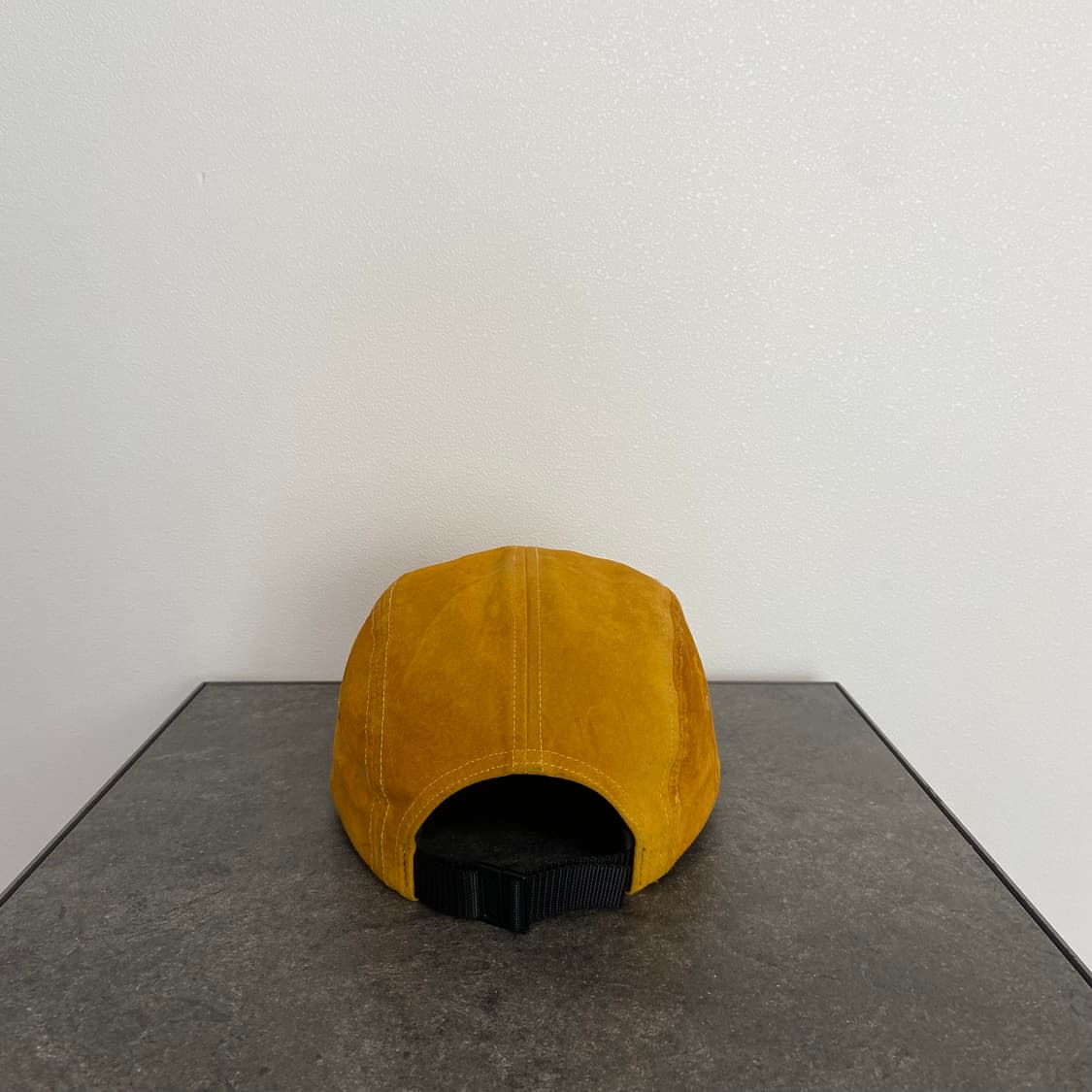 (OS) 슈프림 박스로고 캠프캡 모자 스웨이드 머스타드 상품이미지4