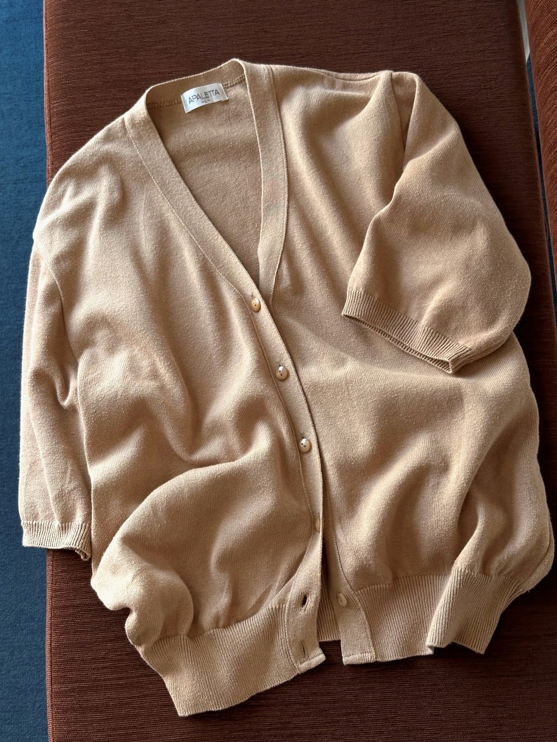 JPN made high gauge cotton H/S cardigan 상품이미지1