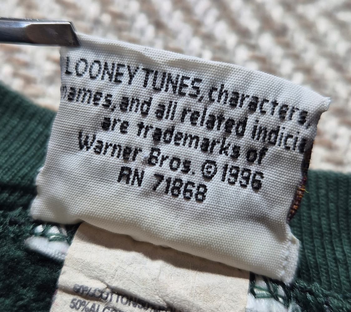 90s 워너브로스 테즈 스웻 상품이미지4